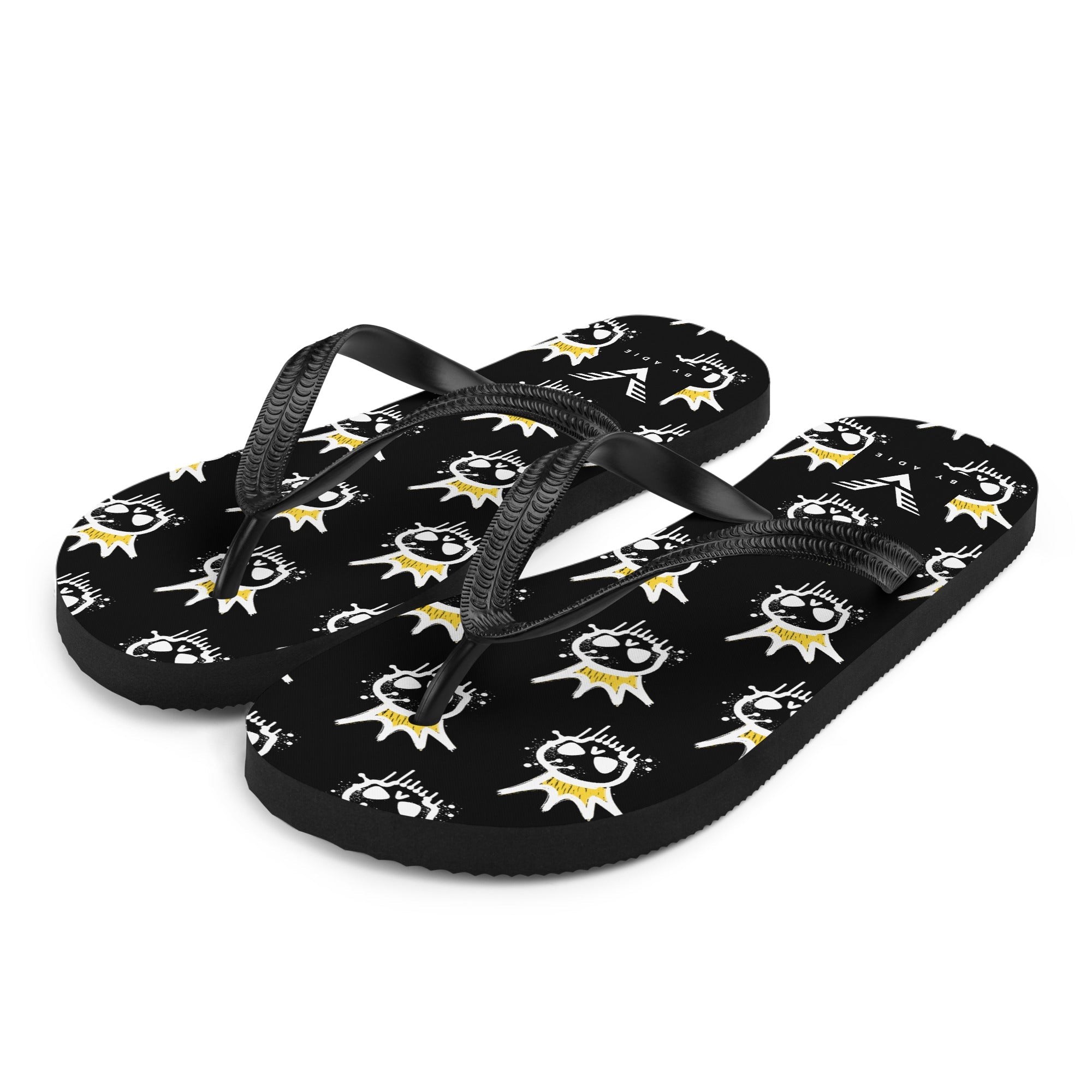 King Skull Pattern Flip Flops - My Store