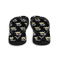 King Skull Pattern Flip Flops - My Store