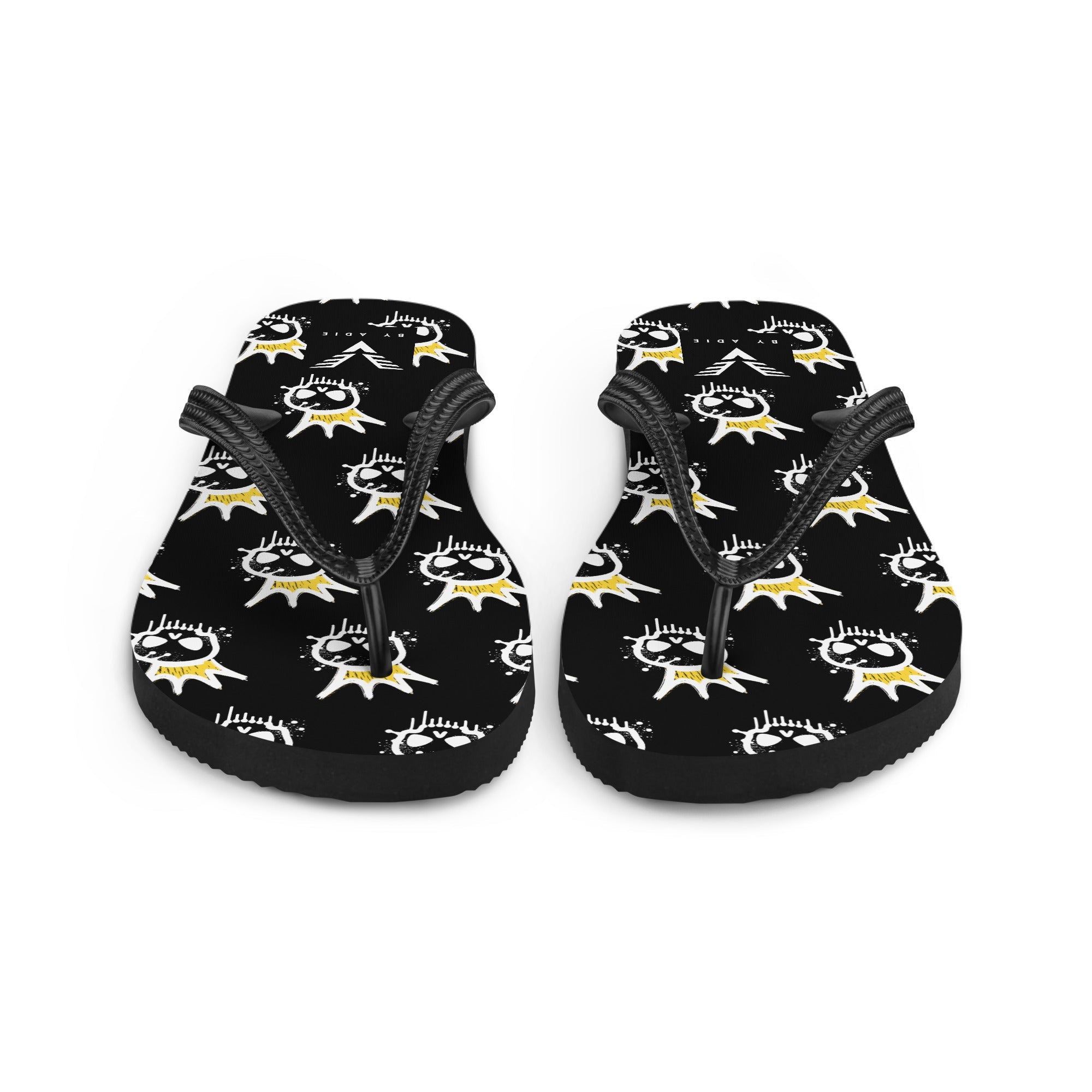 King Skull Pattern Flip Flops - My Store