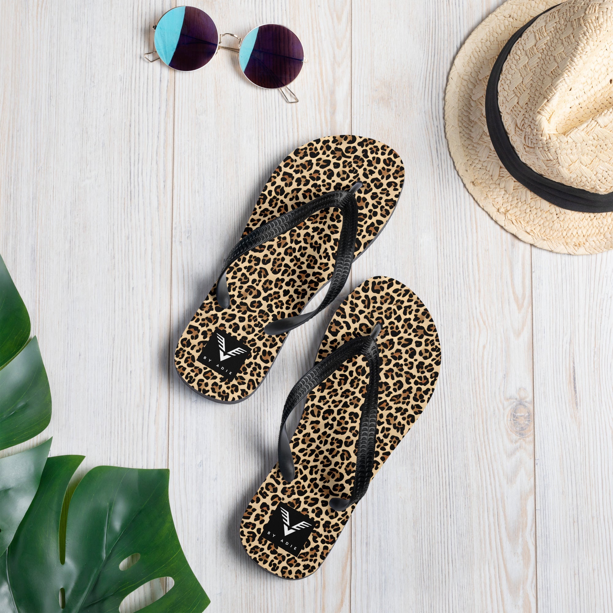 Leopard Royale Flip Flops - My Store