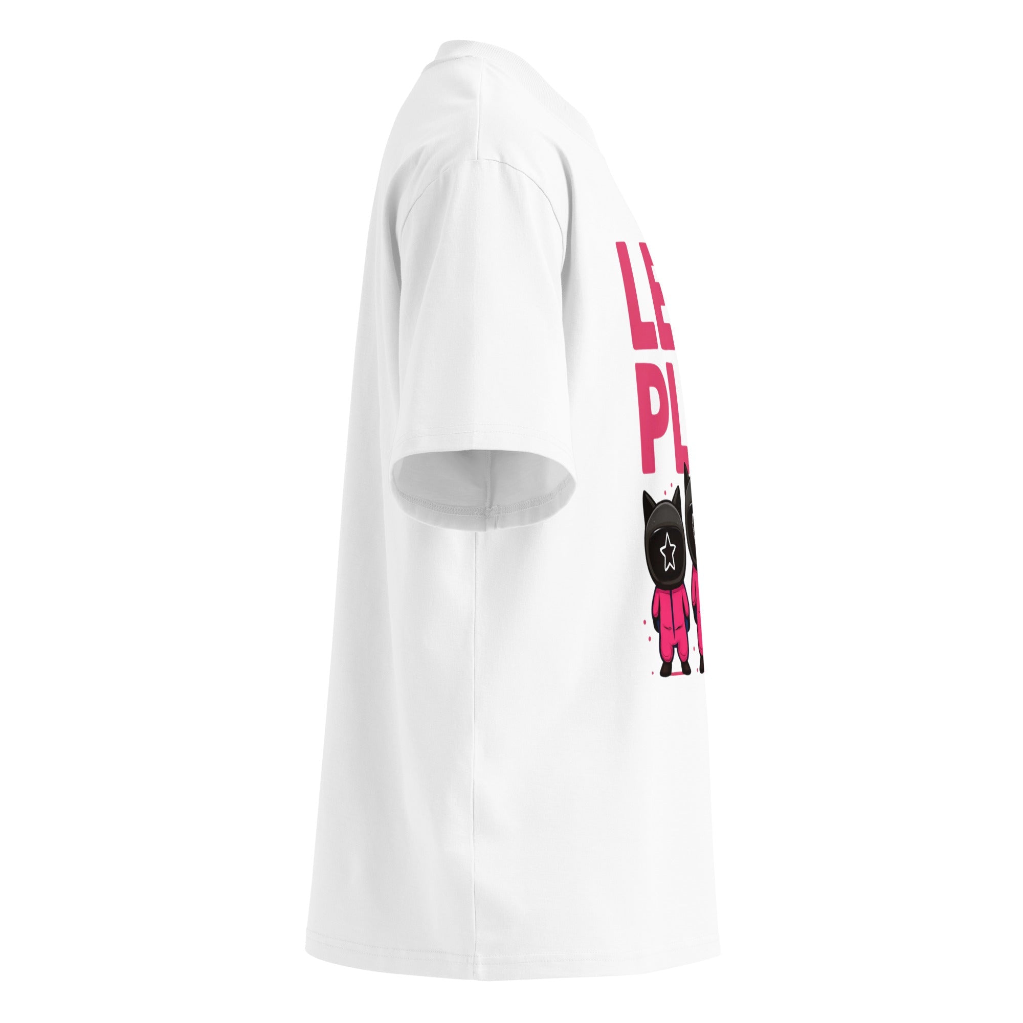 Let’s Play Gamer Oversized Organic Cotton T-Shirt - By Adie