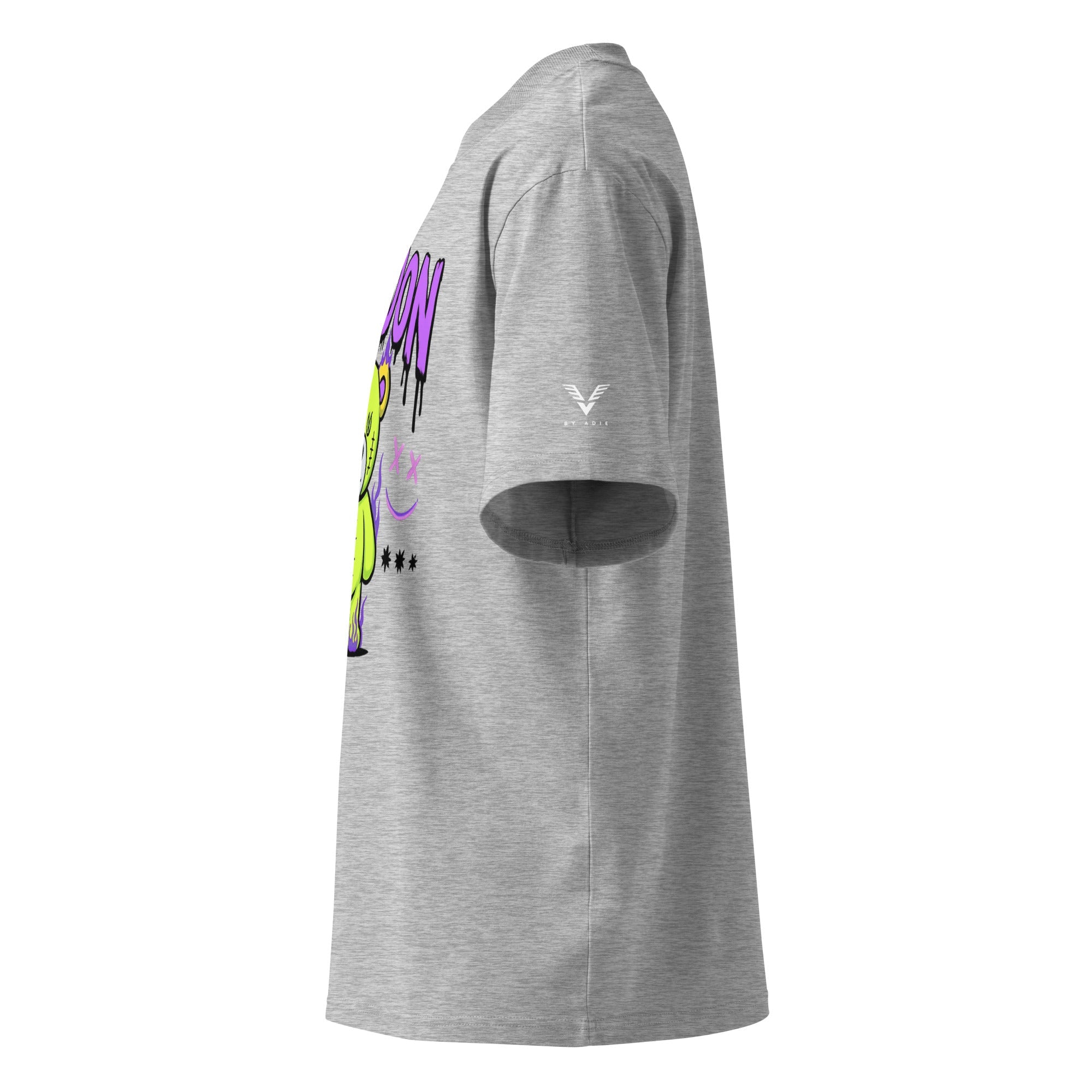 London Graffiti Bear Oversized Organic Cotton T-Shirt - By Adie