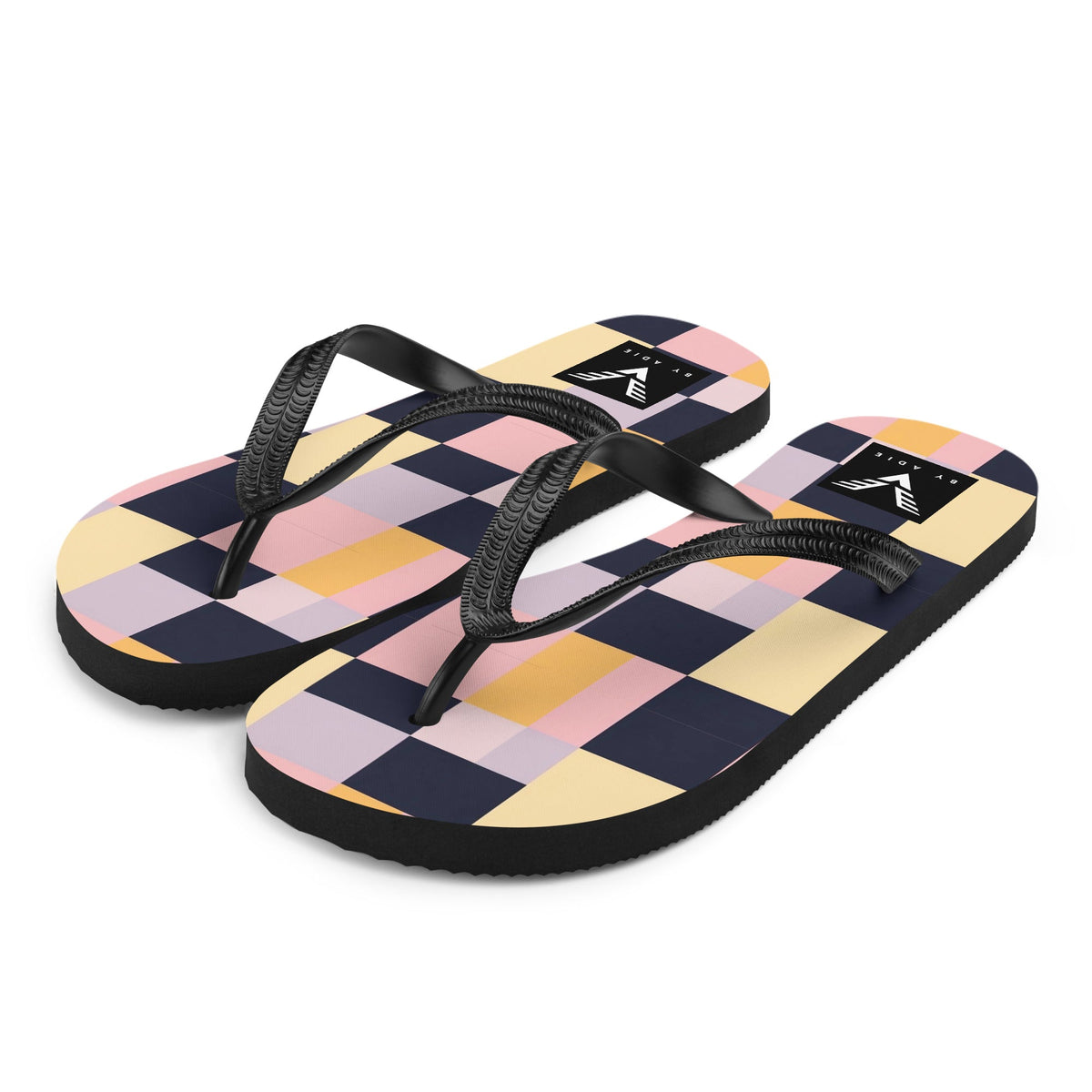 Modern Mosaic Signature Flip Flops - My Store