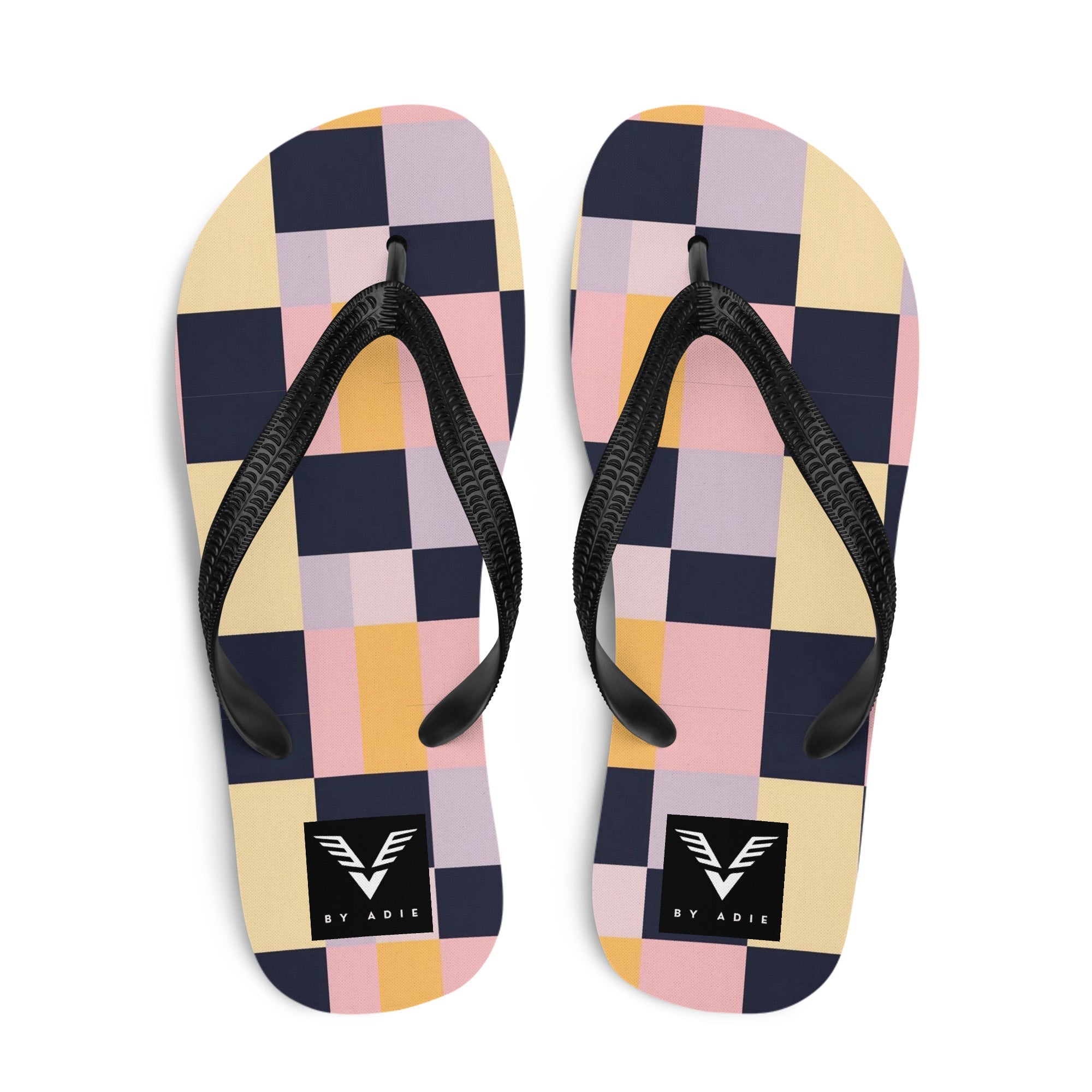 Modern Mosaic Signature Flip Flops - My Store