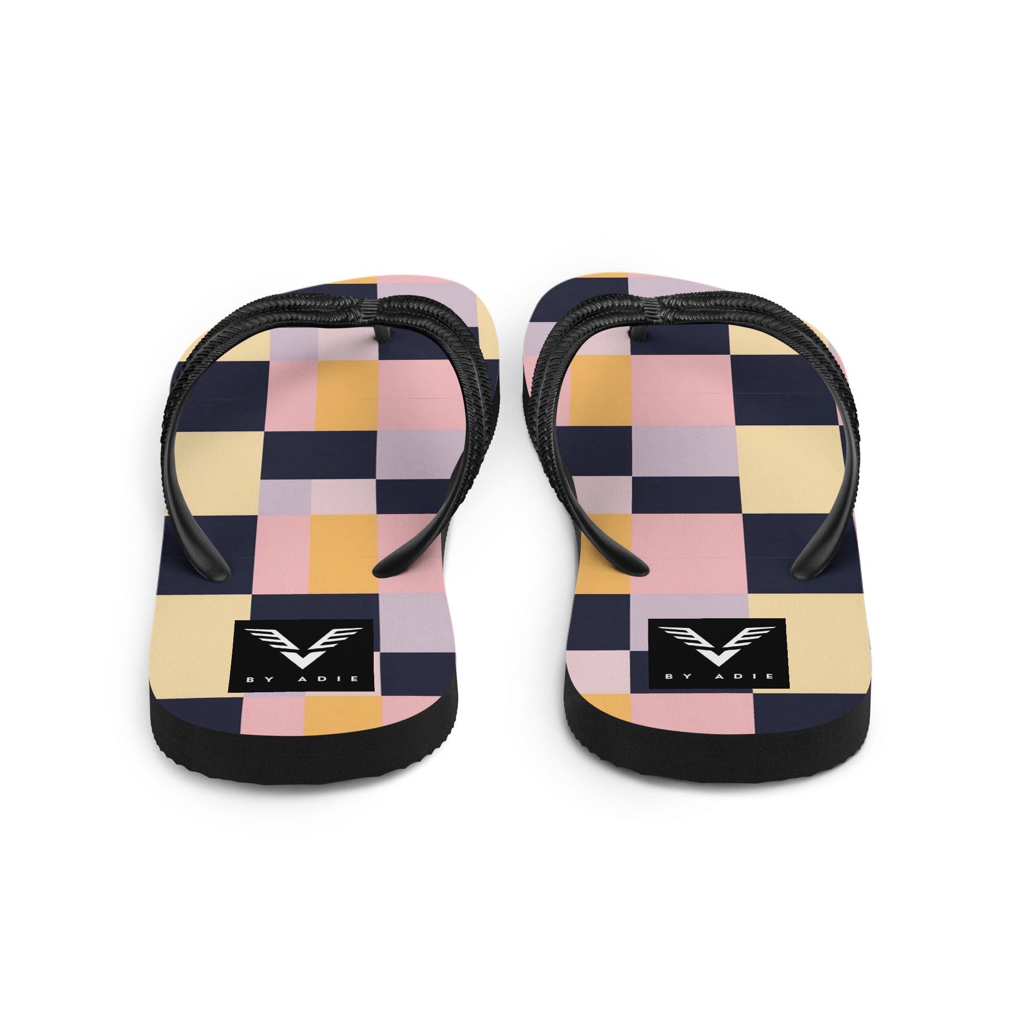 Modern Mosaic Signature Flip Flops - My Store
