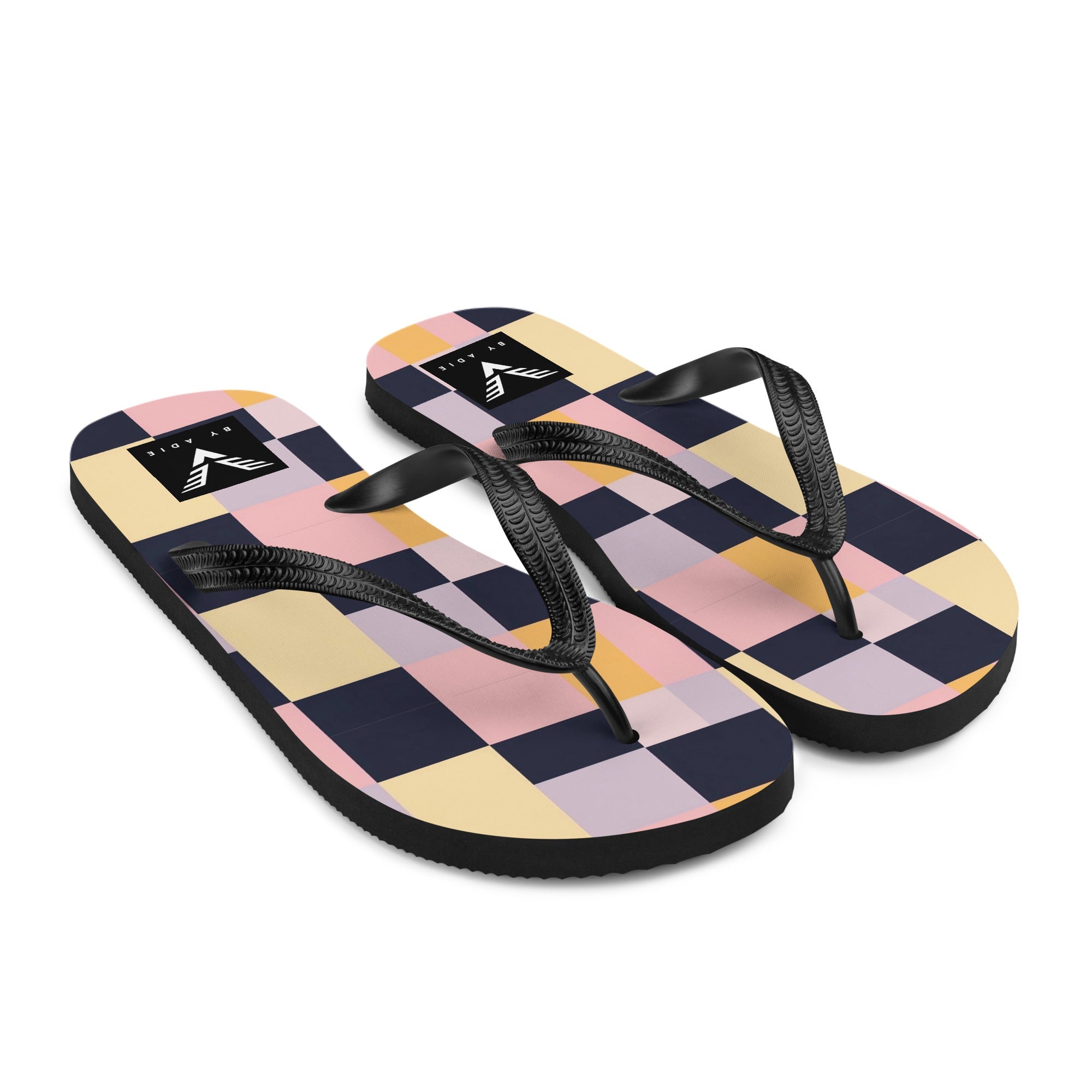 Modern Mosaic Signature Flip Flops - My Store
