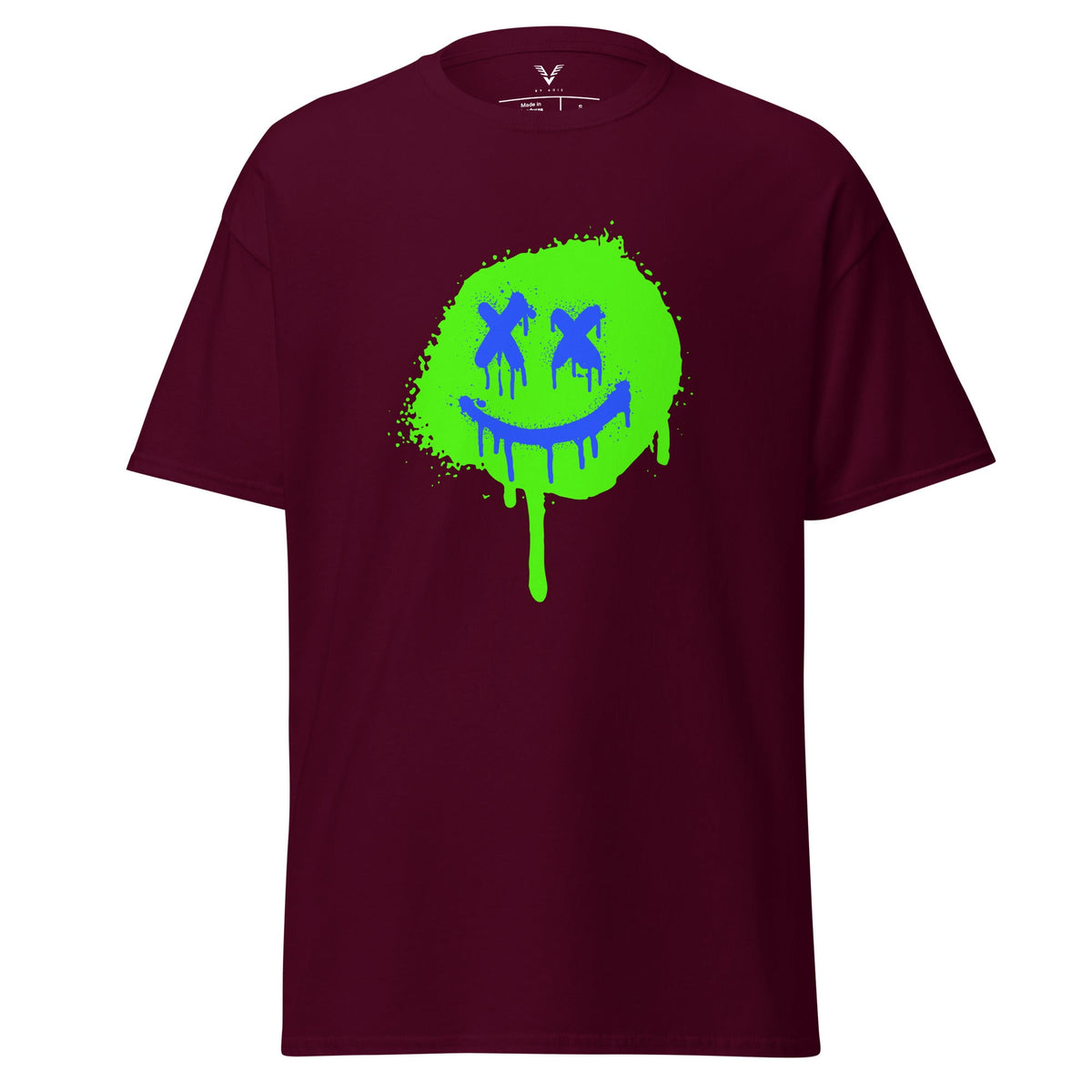 Neon Drip Smiley T-Shirt - My Store