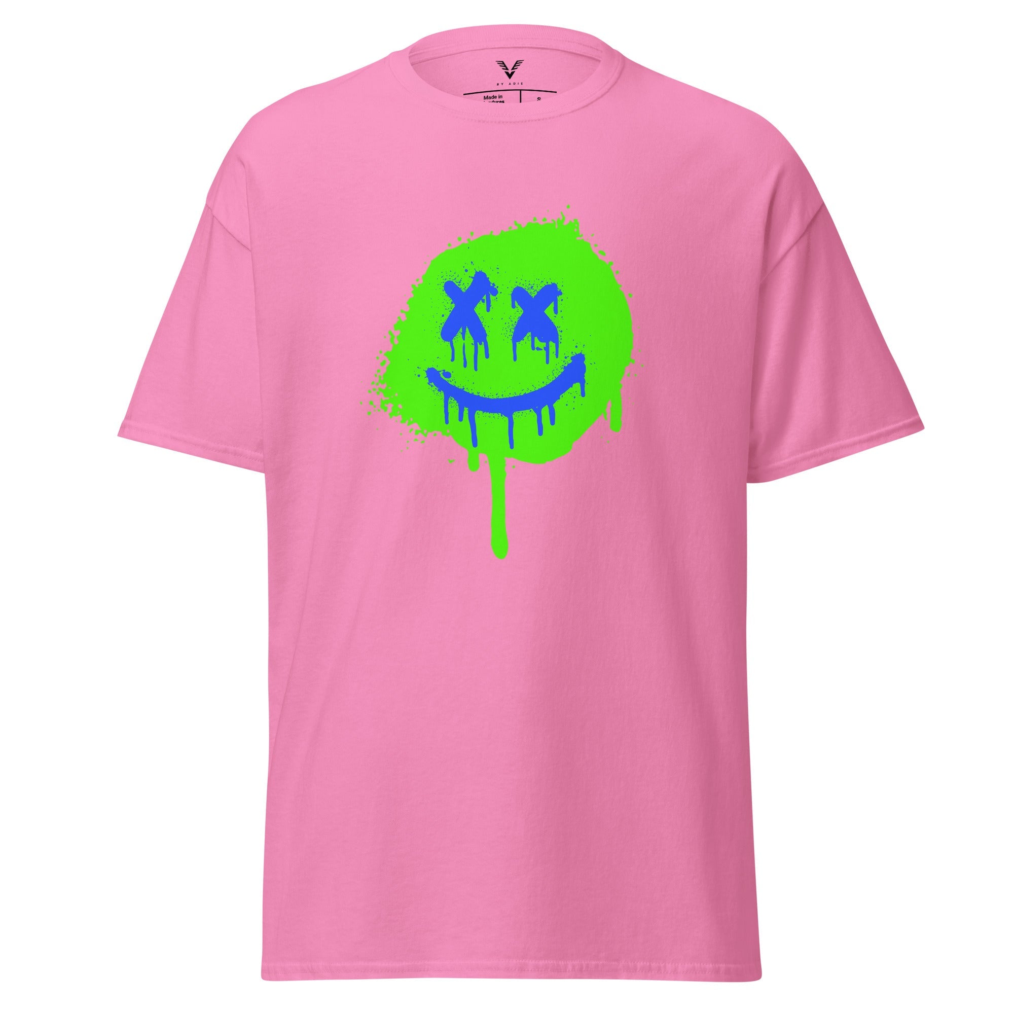 Neon Drip Smiley T-Shirt - My Store