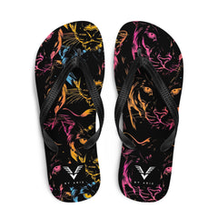 Neon Panther Luxe Flip Flops - My Store