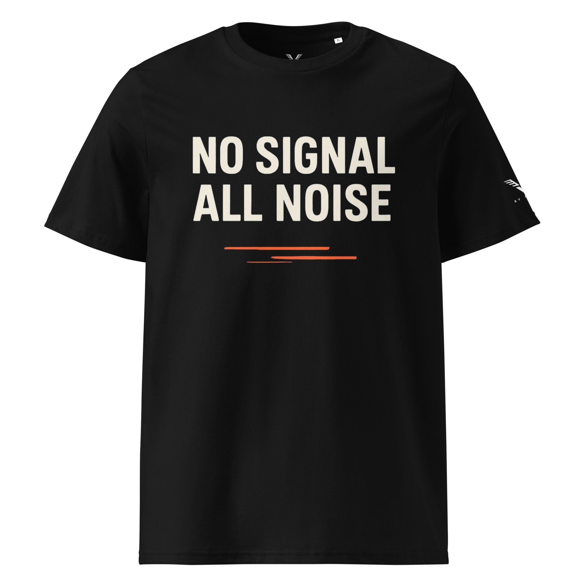 No Signal All Noise Organic Cotton Creator 2.0 T-Shirt - By Adie