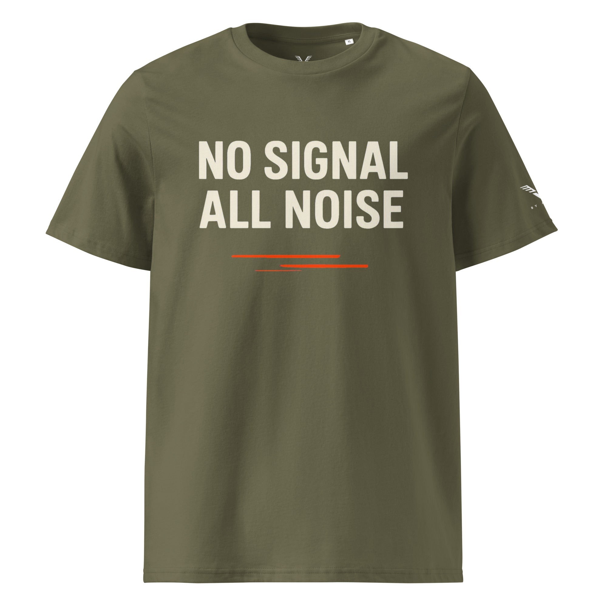 No Signal All Noise Organic Cotton Creator 2.0 T-Shirt - By Adie