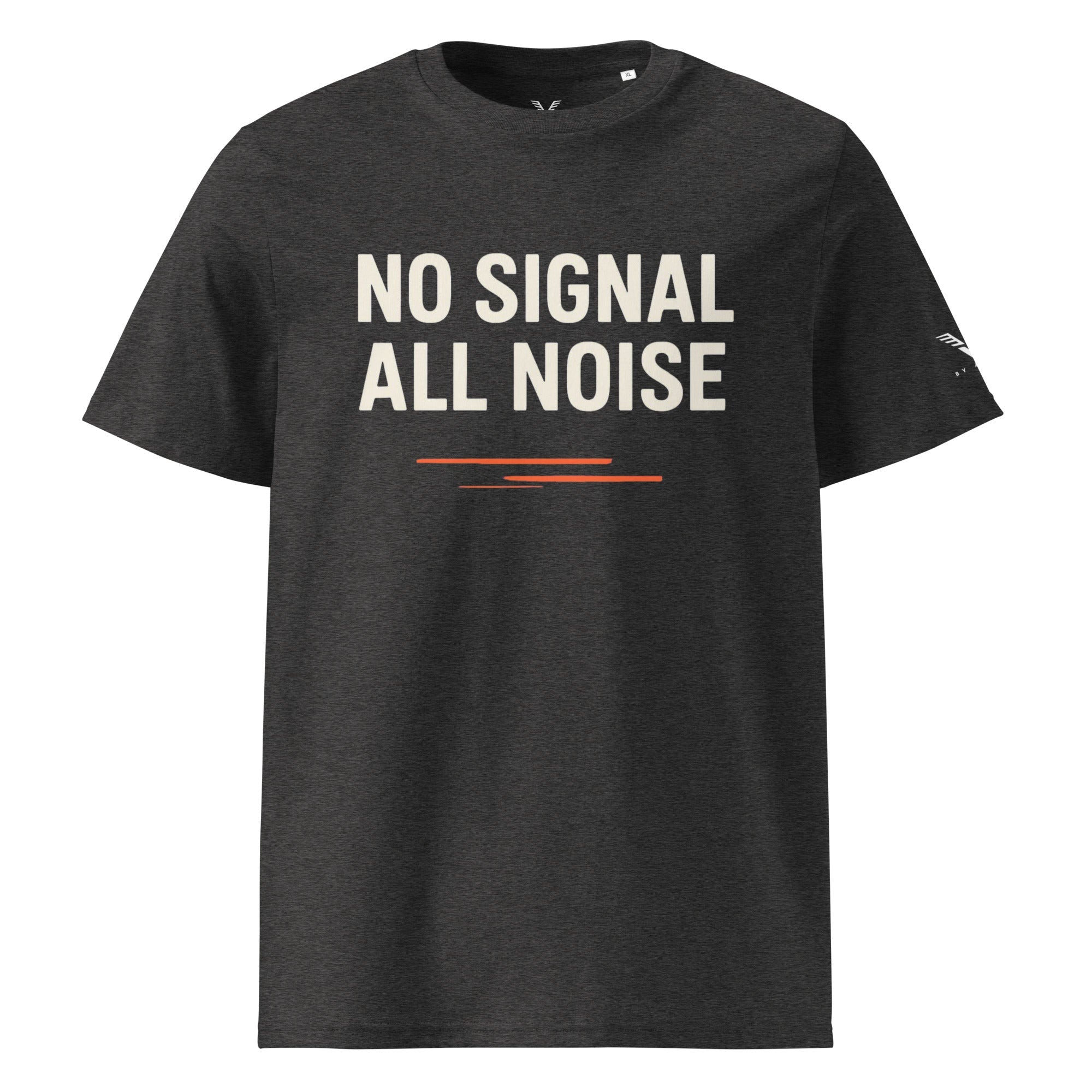 No Signal All Noise Organic Cotton Creator 2.0 T-Shirt - By Adie
