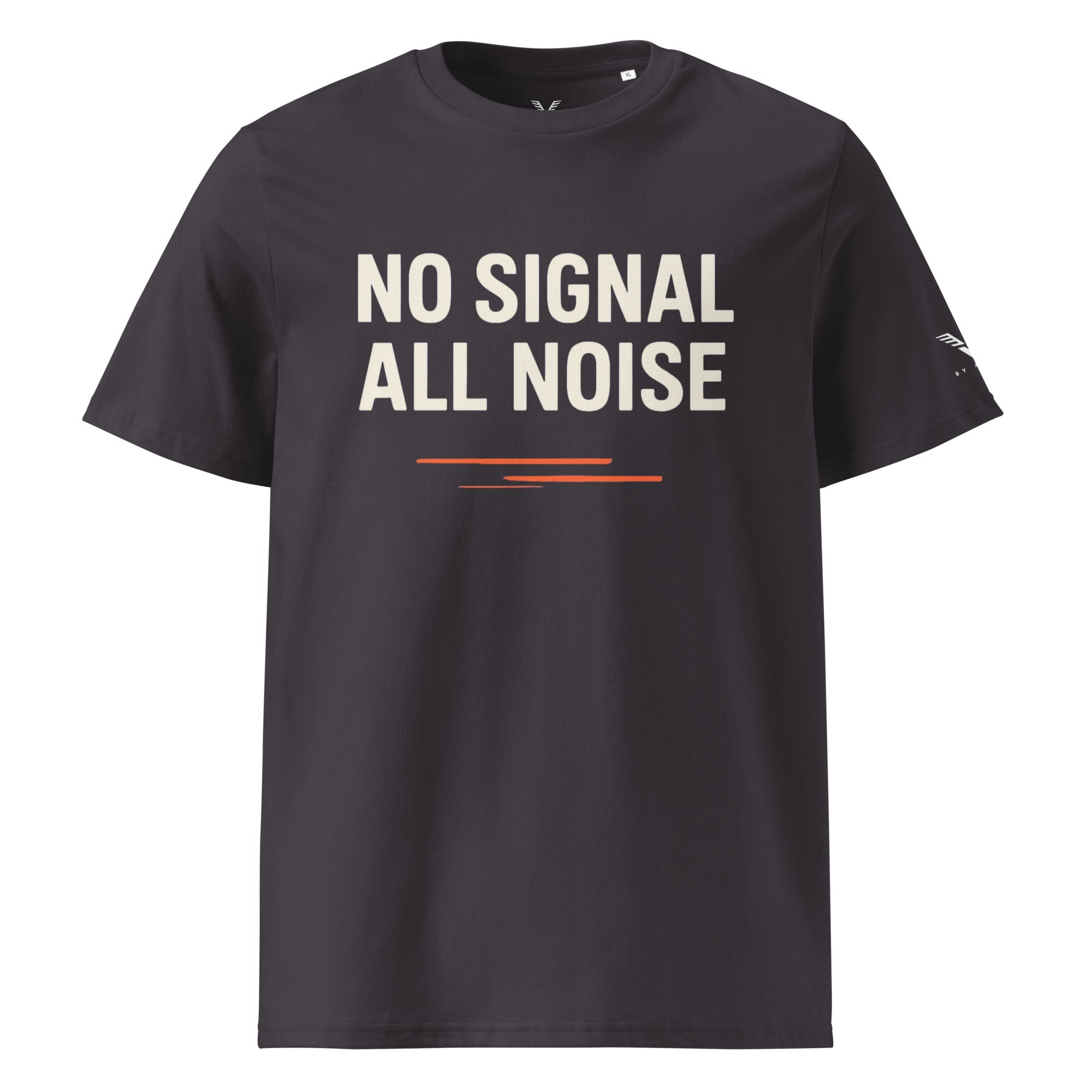 No Signal All Noise Organic Cotton Creator 2.0 T-Shirt - By Adie