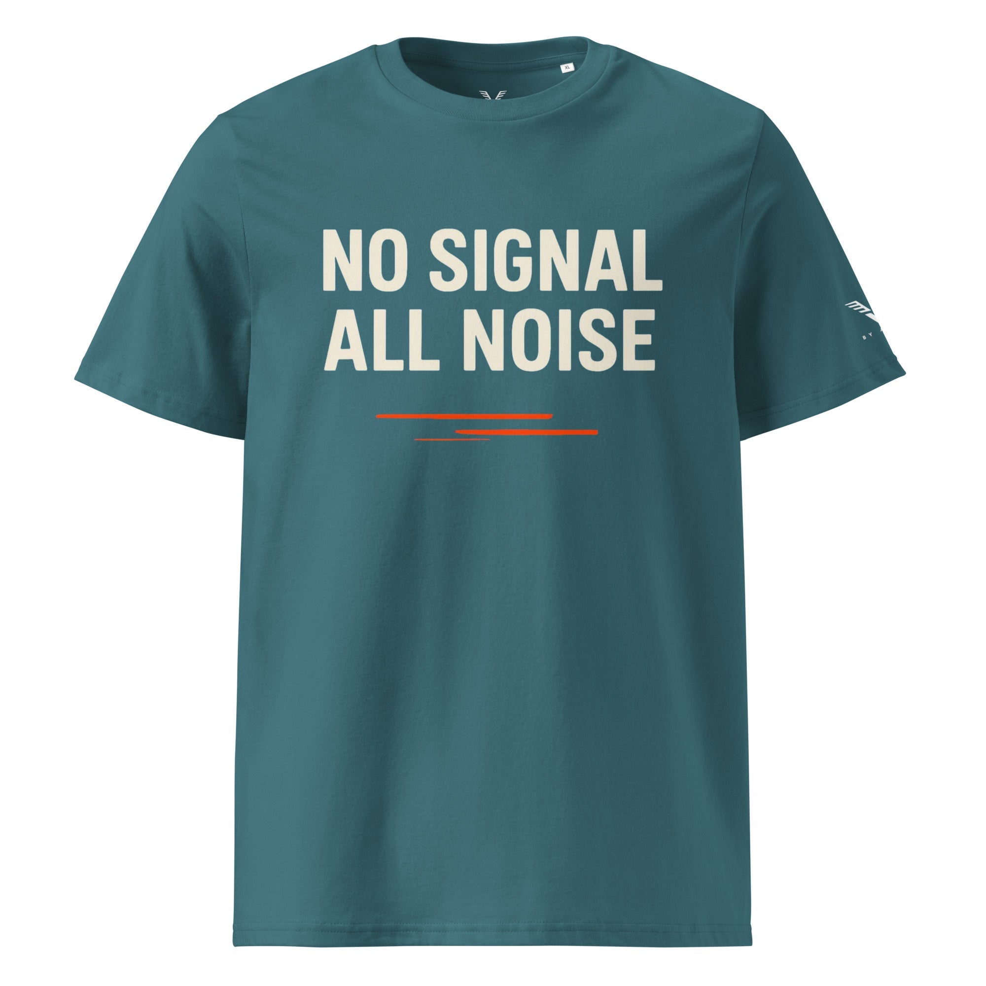 No Signal All Noise Organic Cotton Creator 2.0 T-Shirt - By Adie
