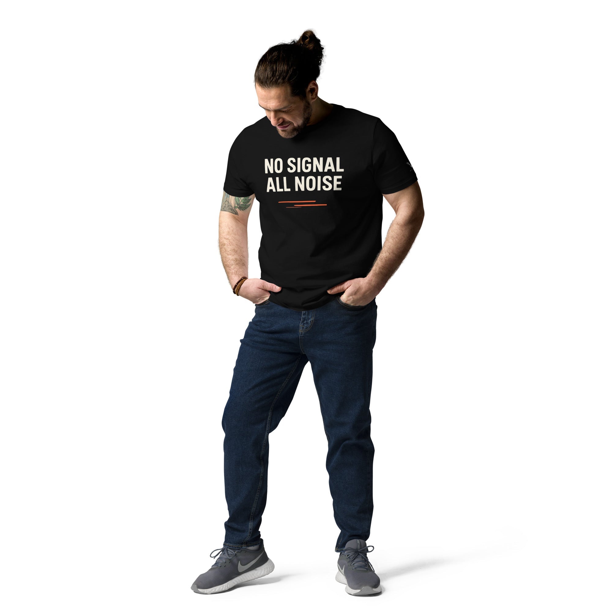 No Signal All Noise Organic Cotton Creator 2.0 T-Shirt - By Adie
