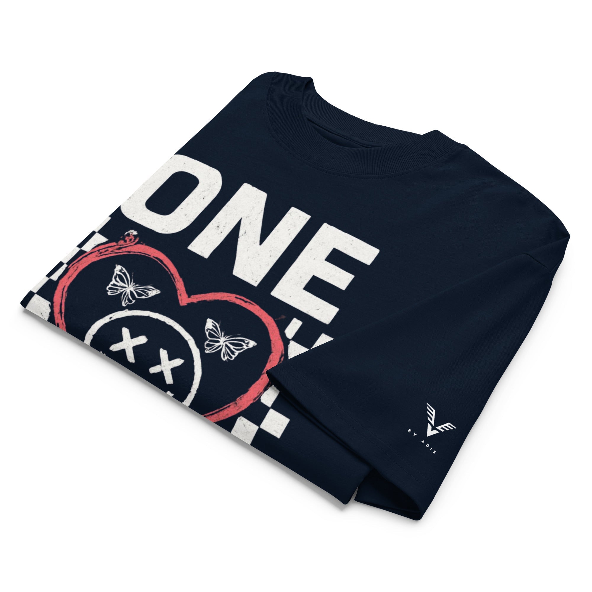 One Love Oversized Organic Streetwear T-Shirt - By Adie