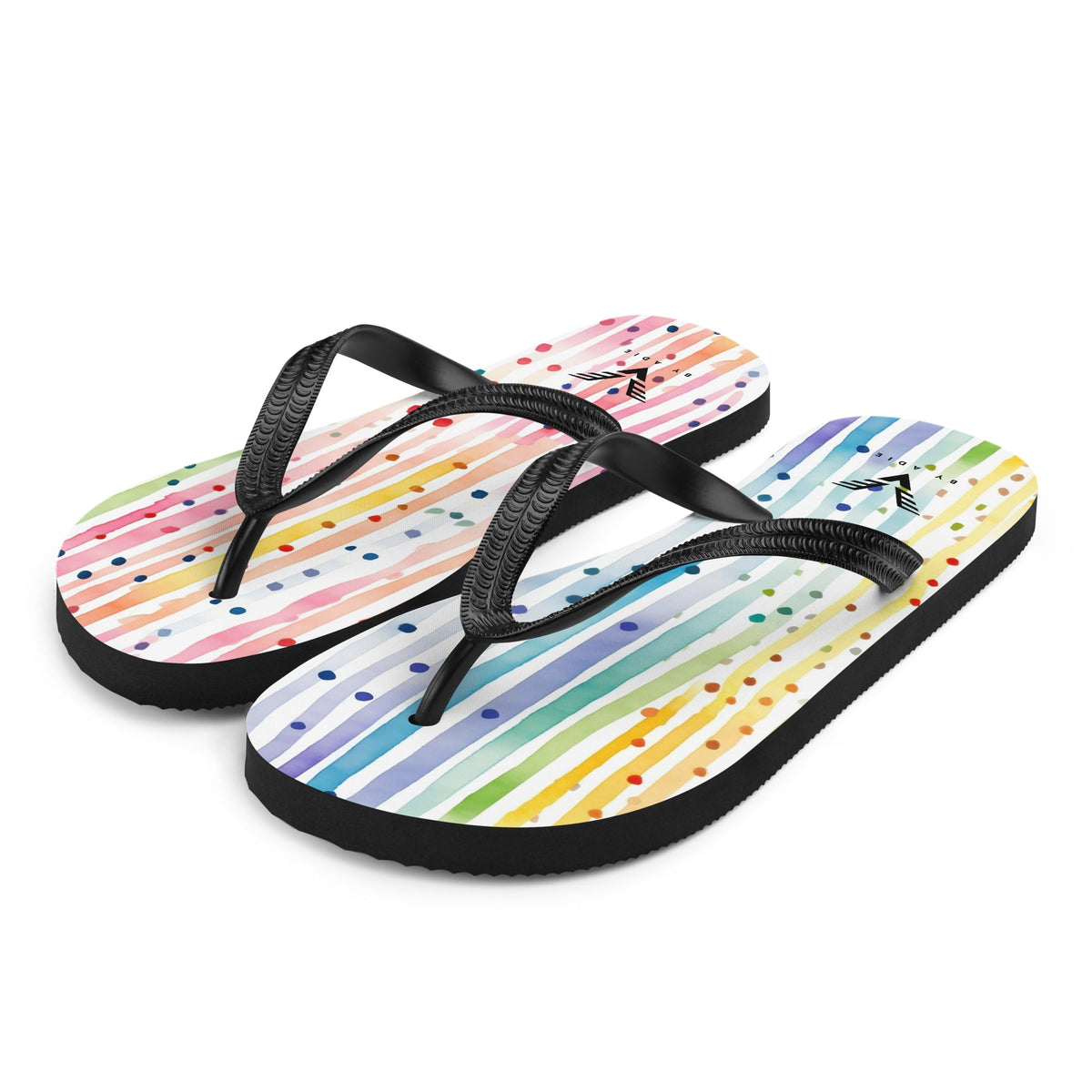 Rainbow Drift Signature Flip Flops - My Store