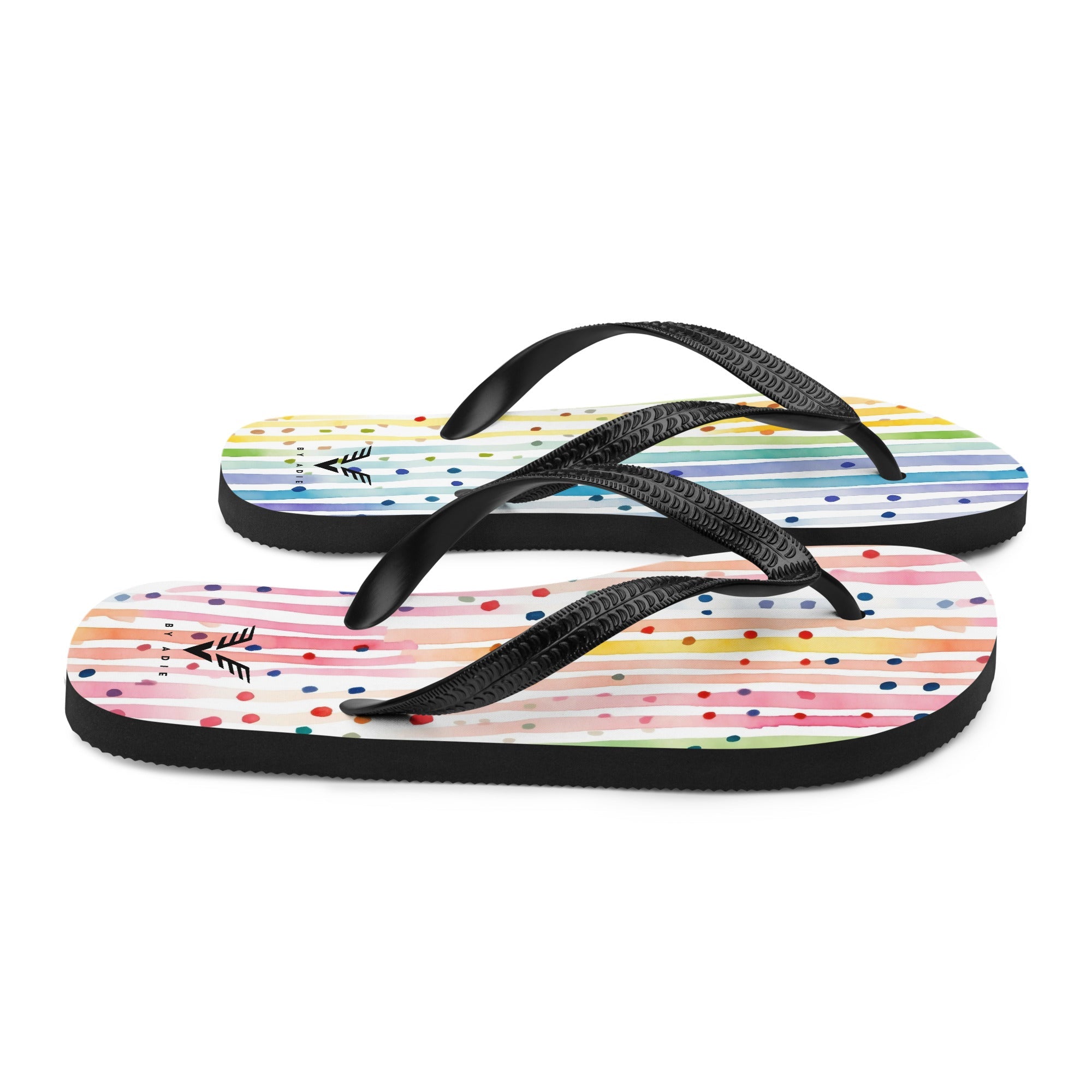 Rainbow Drift Signature Flip Flops - My Store