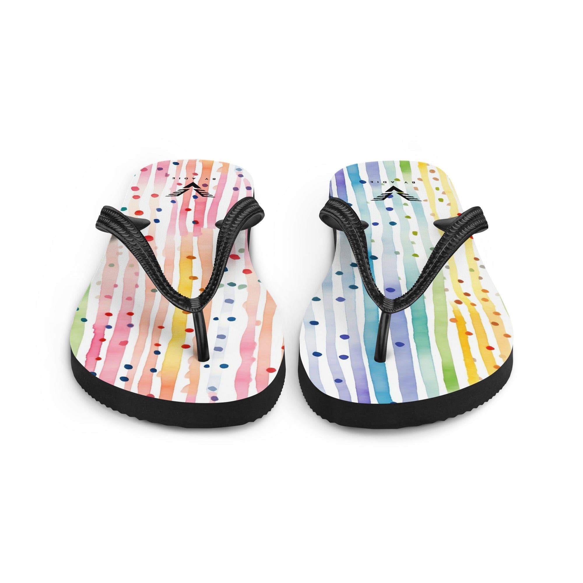 Rainbow Drift Signature Flip Flops - My Store