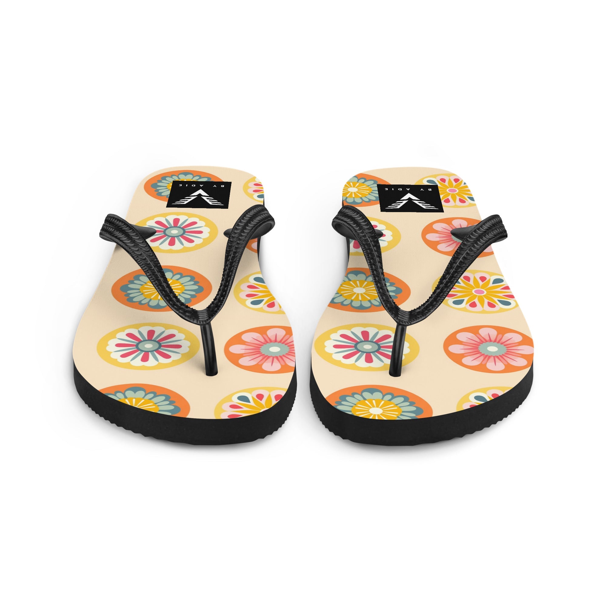 Retro Bloom Flip Flops - My Store
