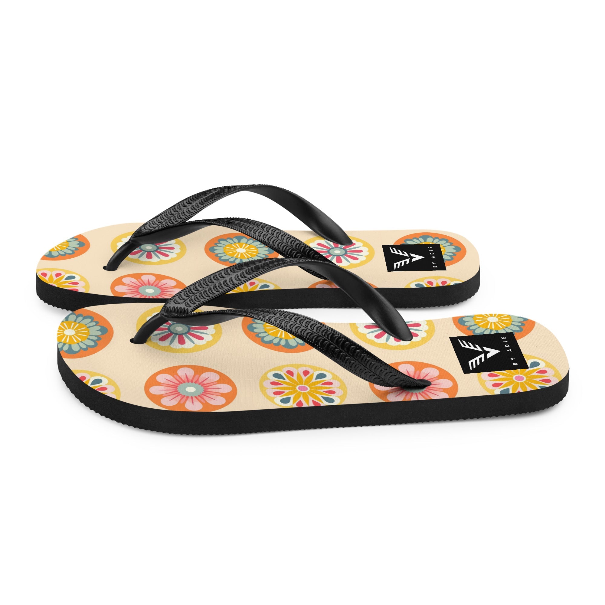 Retro Bloom Flip Flops - My Store