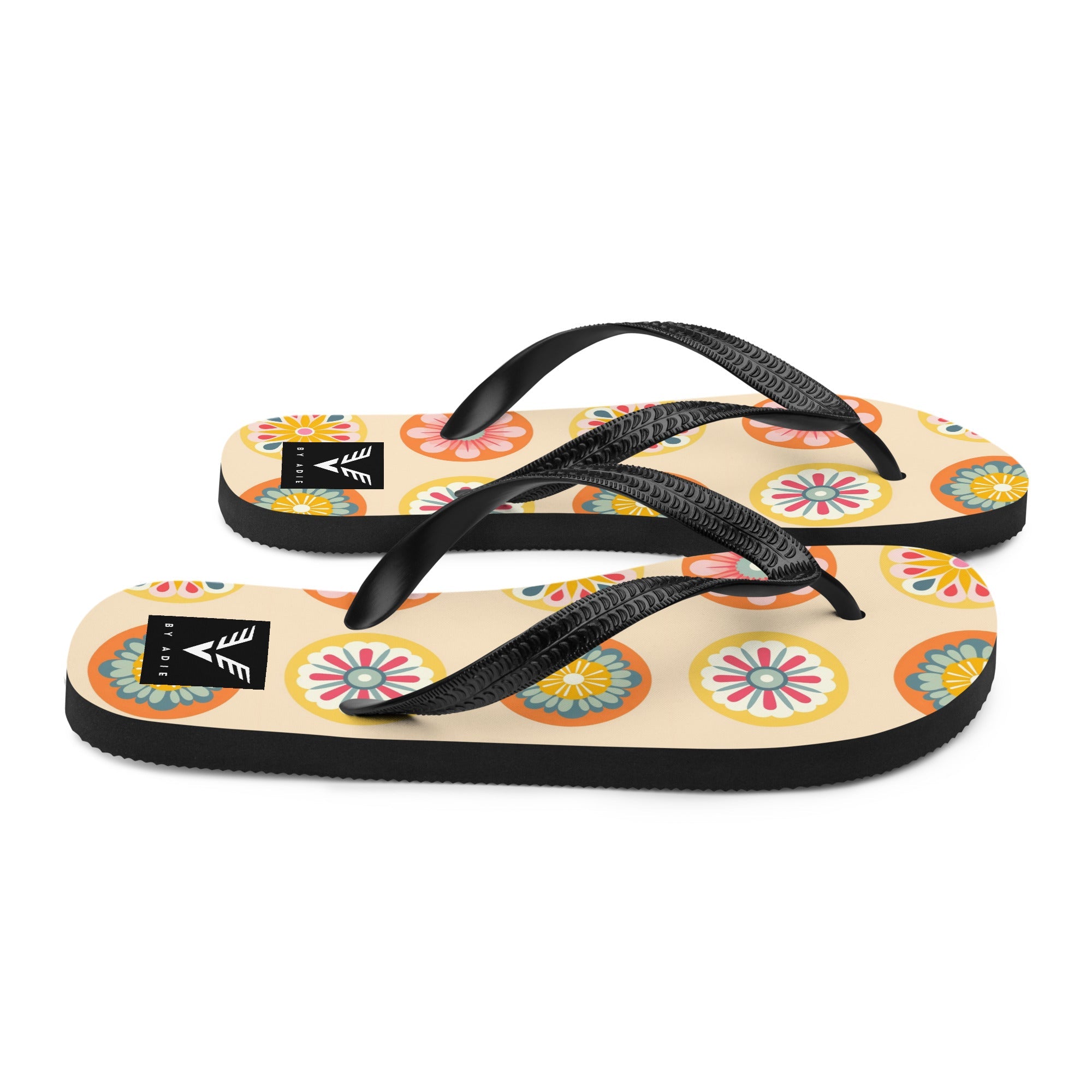 Retro Bloom Flip Flops - My Store
