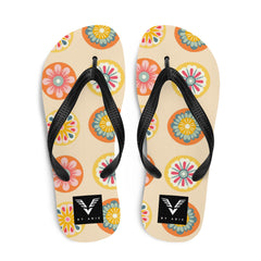 Retro Bloom Flip Flops - My Store