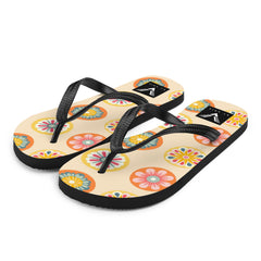 Retro Bloom Flip Flops - My Store