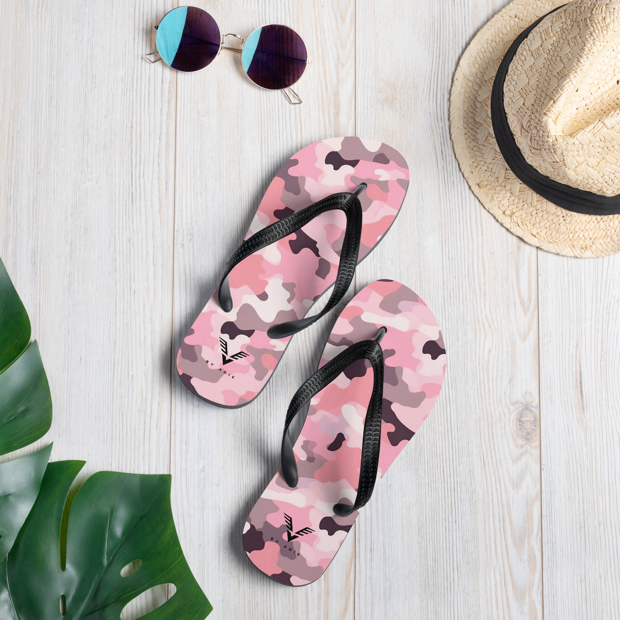 Rose Tactical Chic Flip Flops - My Store