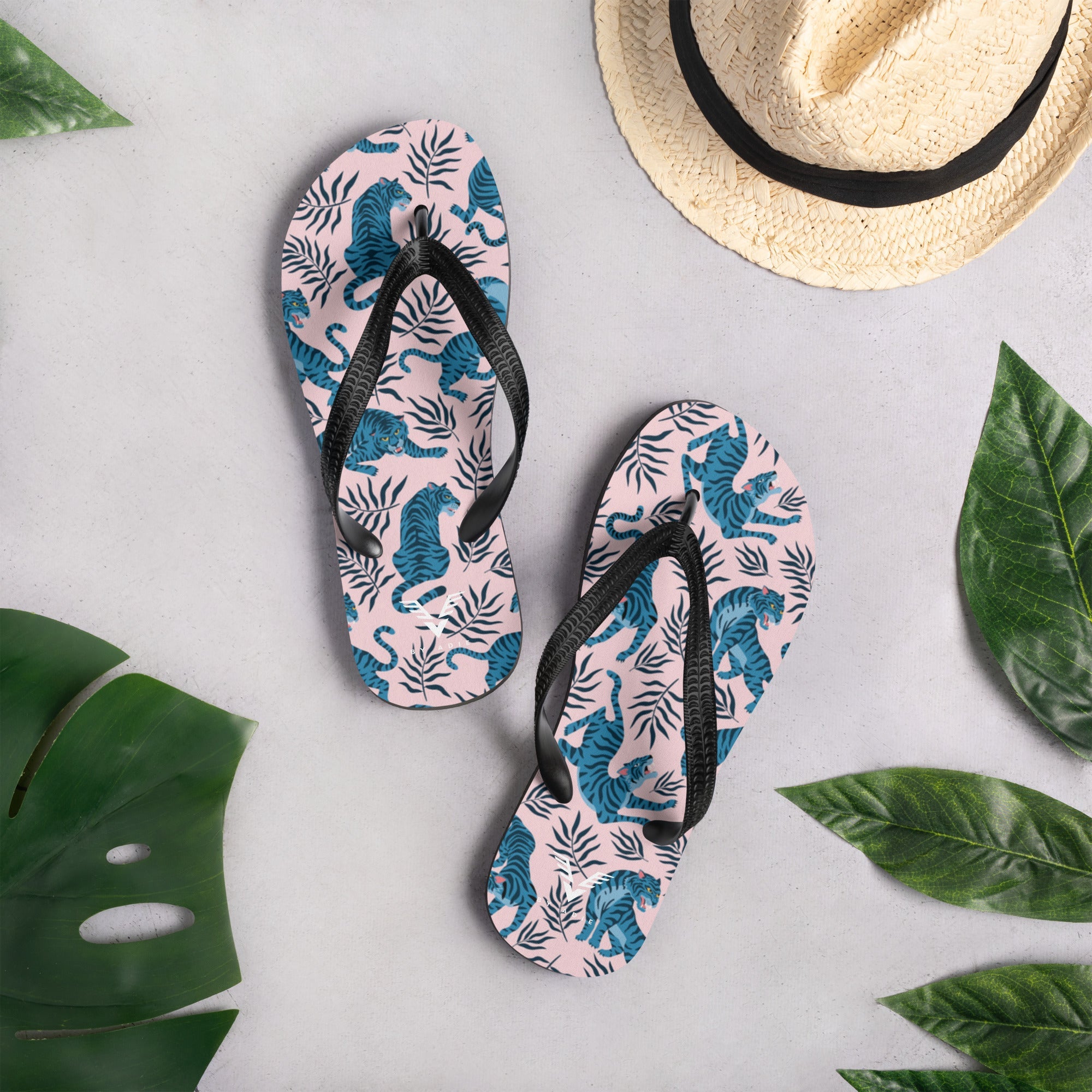 Savanna Royale Tiger Flip Flops - My Store