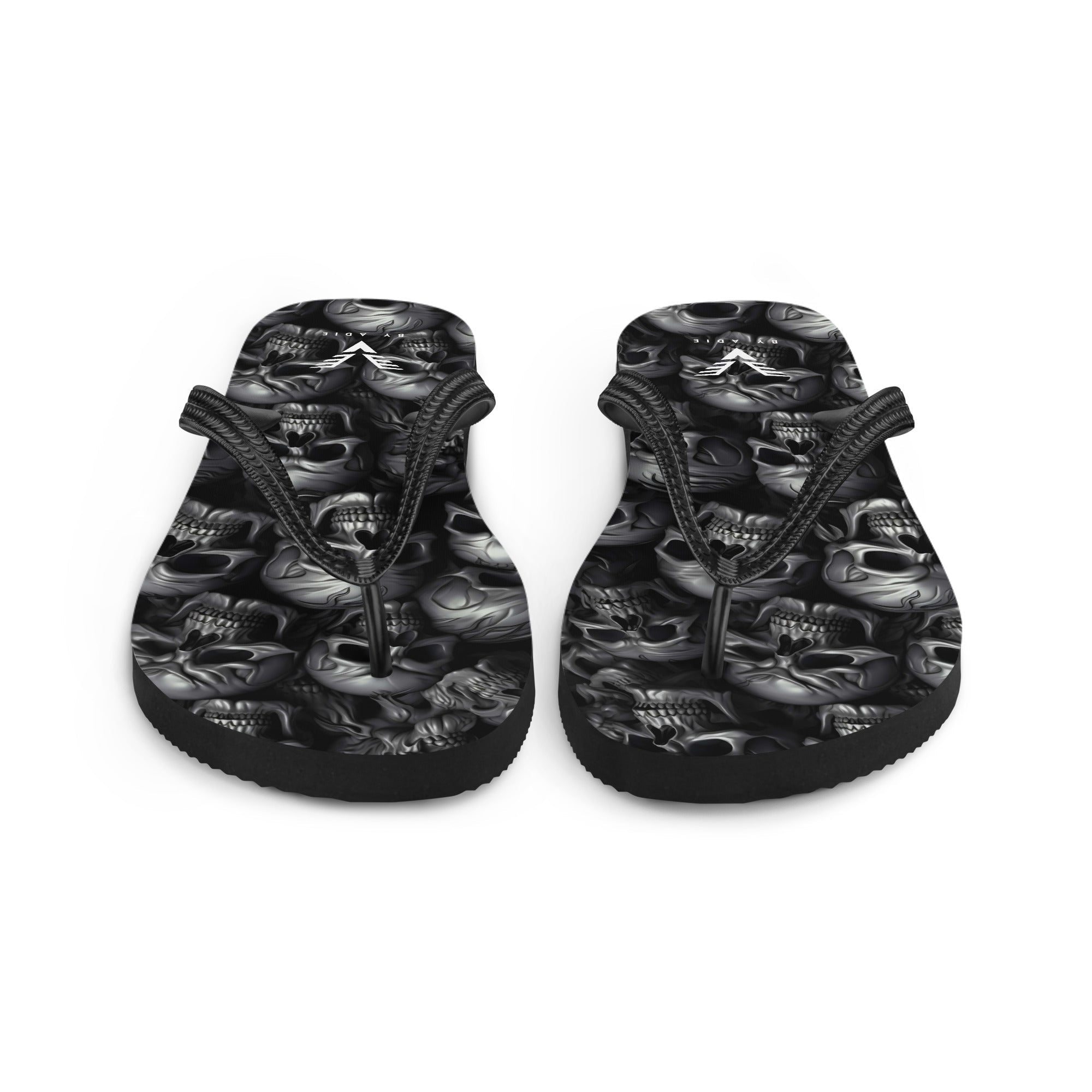 Shadow Requiem Skull Flip Flops - My Store