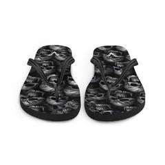 Shadow Requiem Skull Flip Flops - My Store