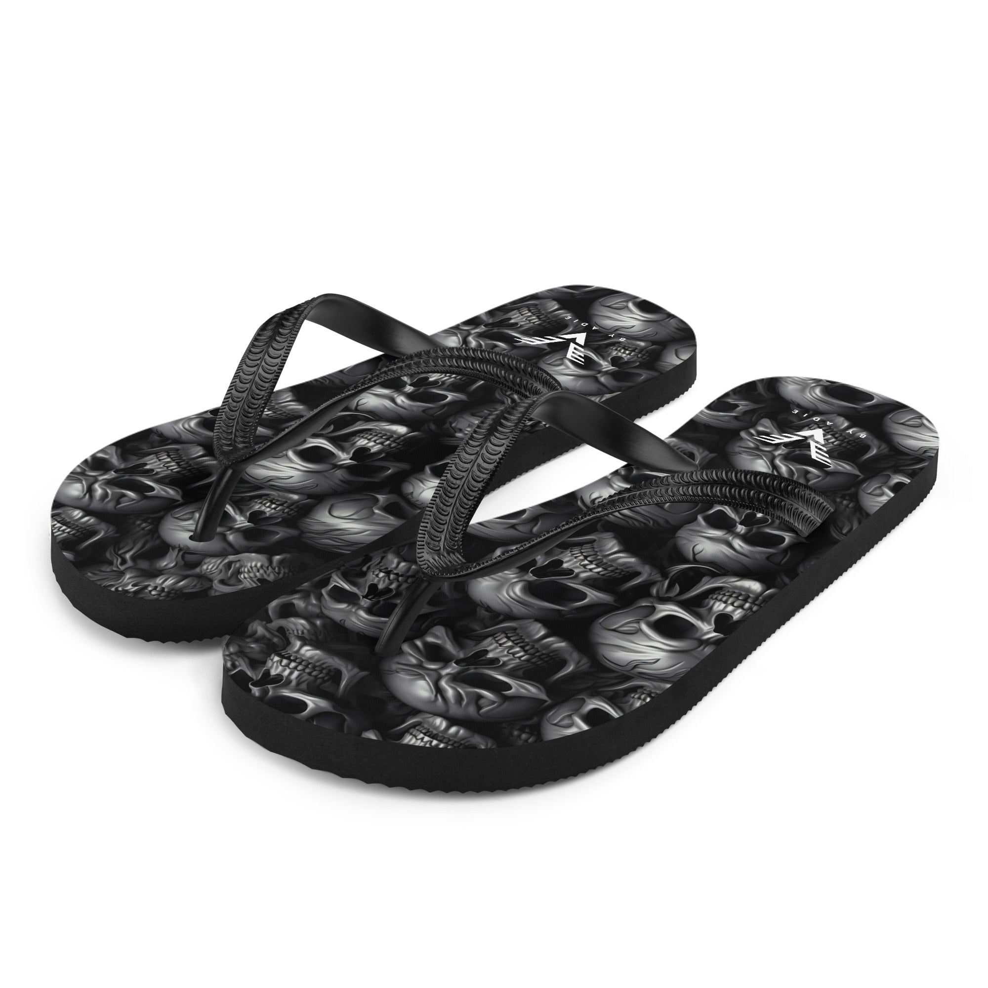 Shadow Requiem Skull Flip Flops - My Store