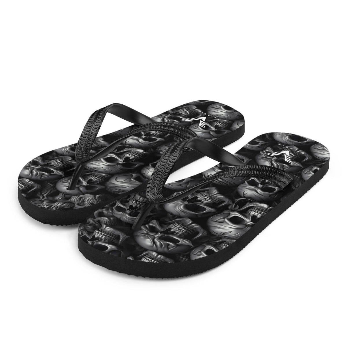 Shadow Requiem Skull Flip Flops - My Store