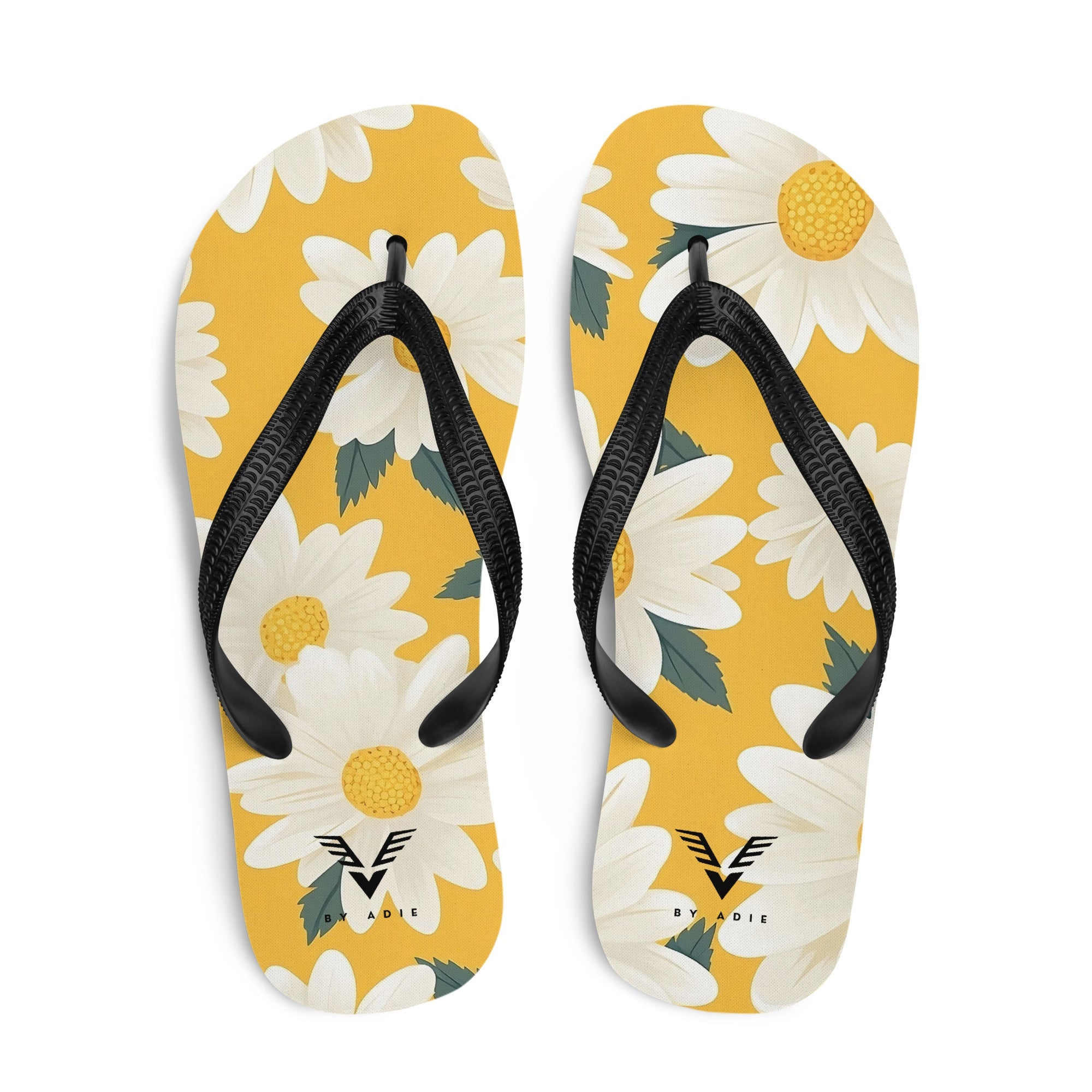 Sunny Daisy Chic Flip Flops - My Store