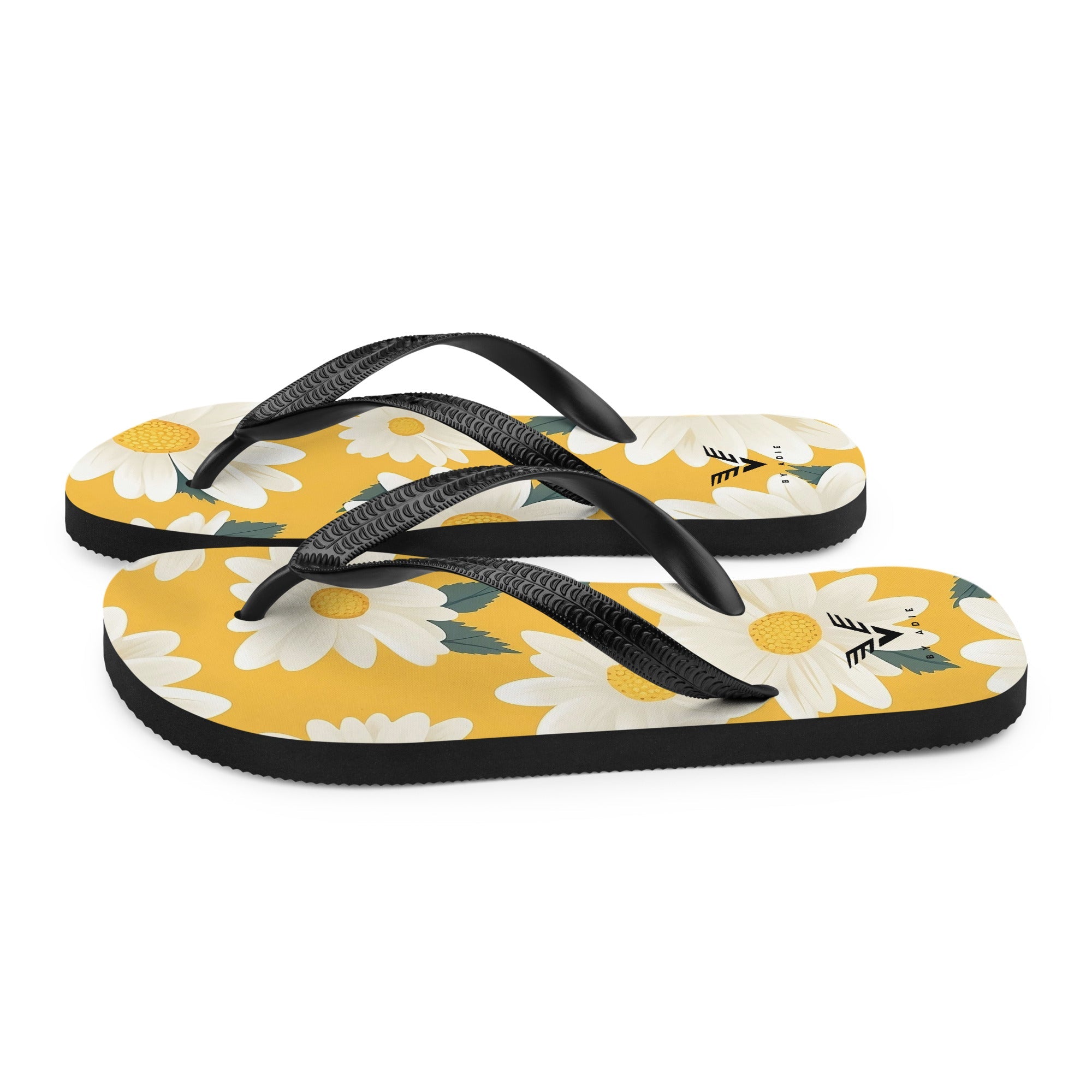 Sunny Daisy Chic Flip Flops - My Store