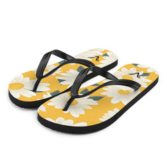 Sunny Daisy Chic Flip Flops - My Store