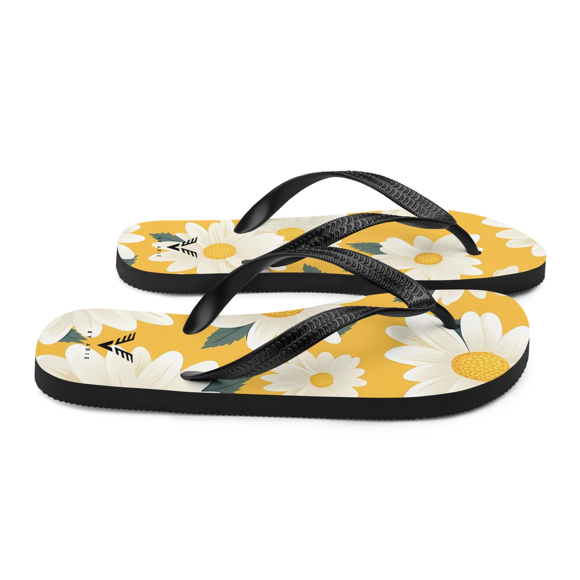 Sunny Daisy Chic Flip Flops - My Store