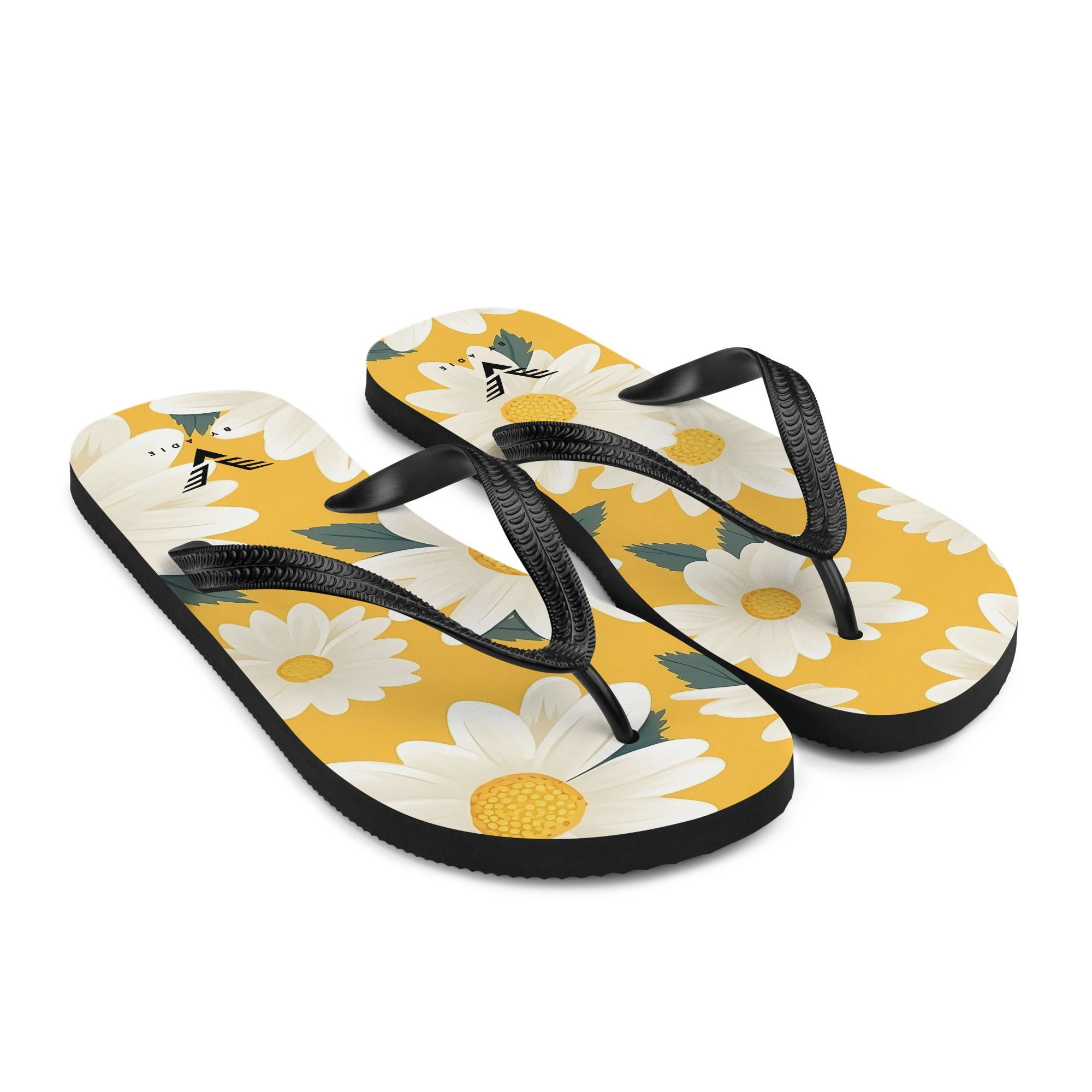 Sunny Daisy Chic Flip Flops - My Store