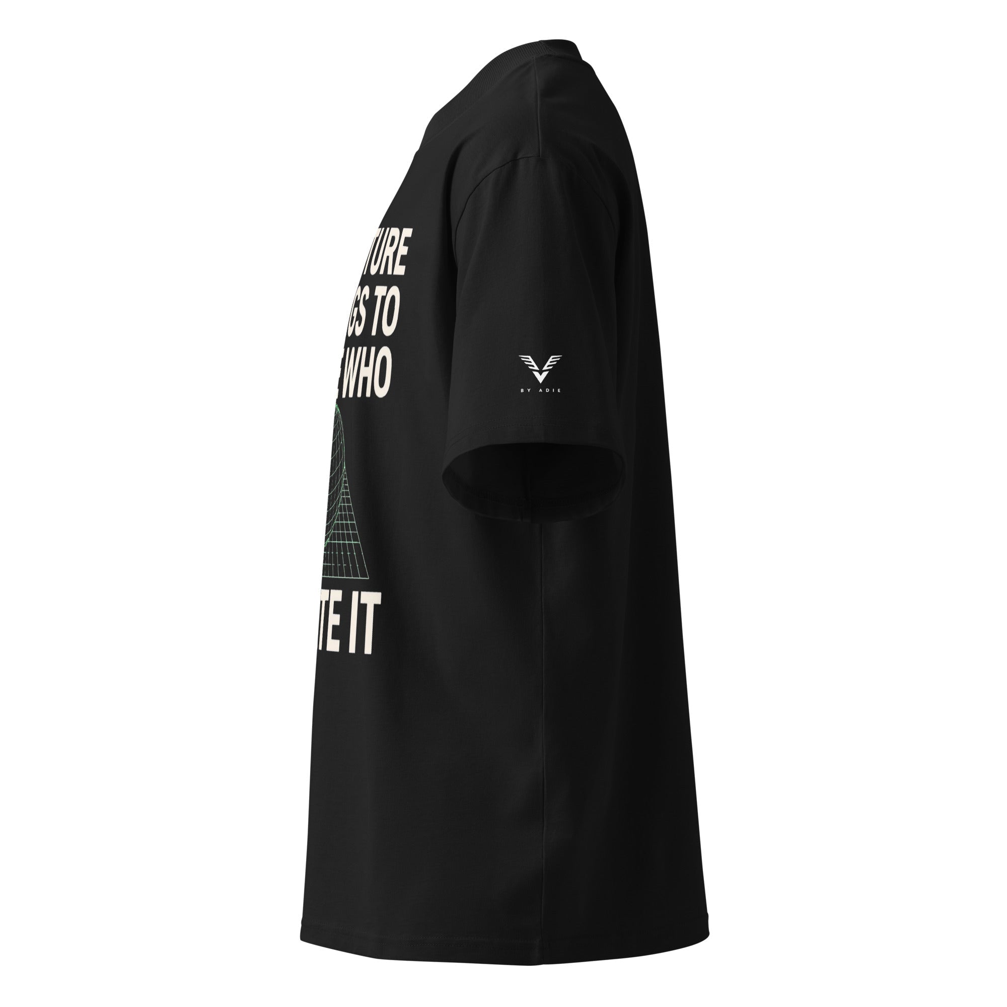 The Future Oversized Organic T-Shirt - By Adie