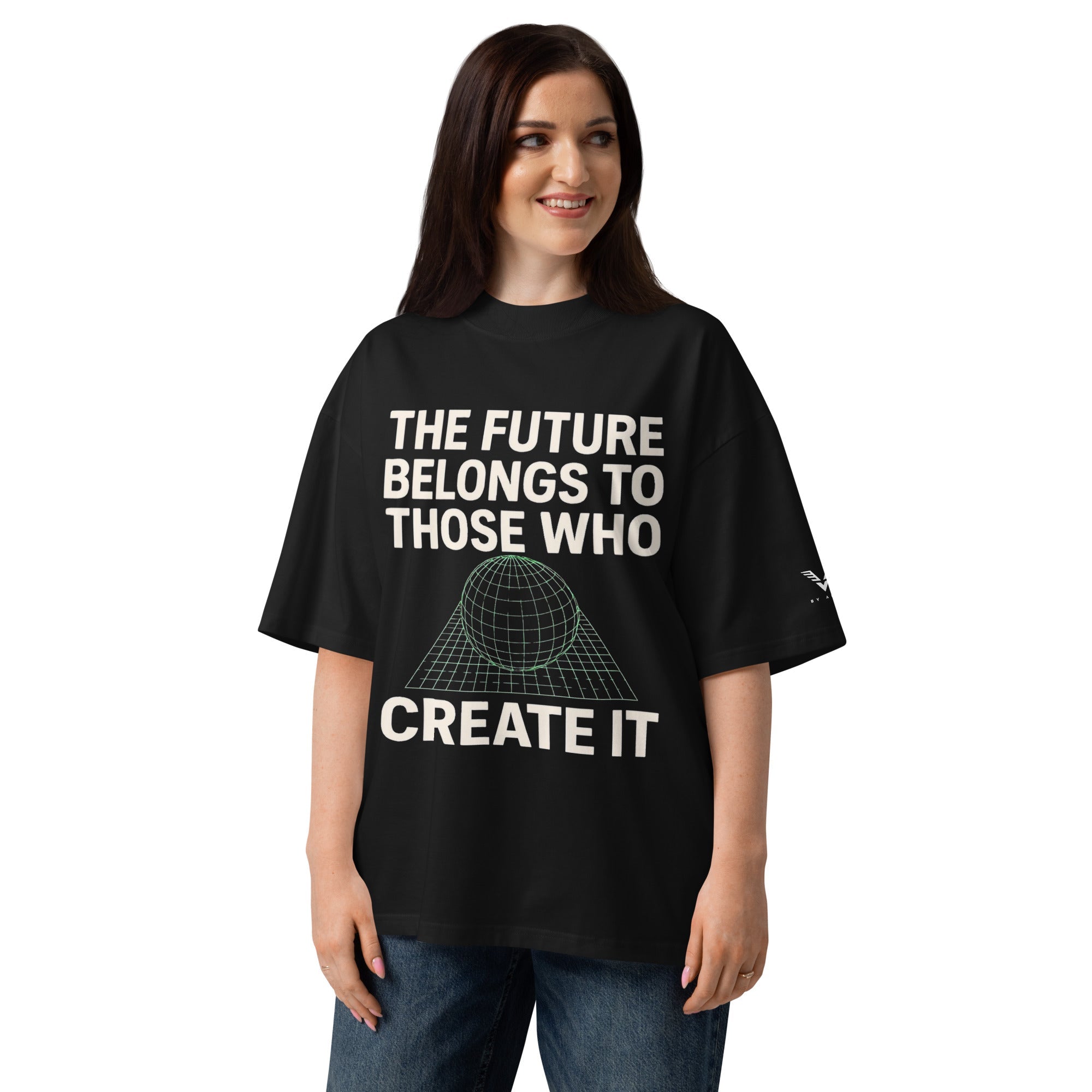 The Future Oversized Organic T-Shirt - By Adie