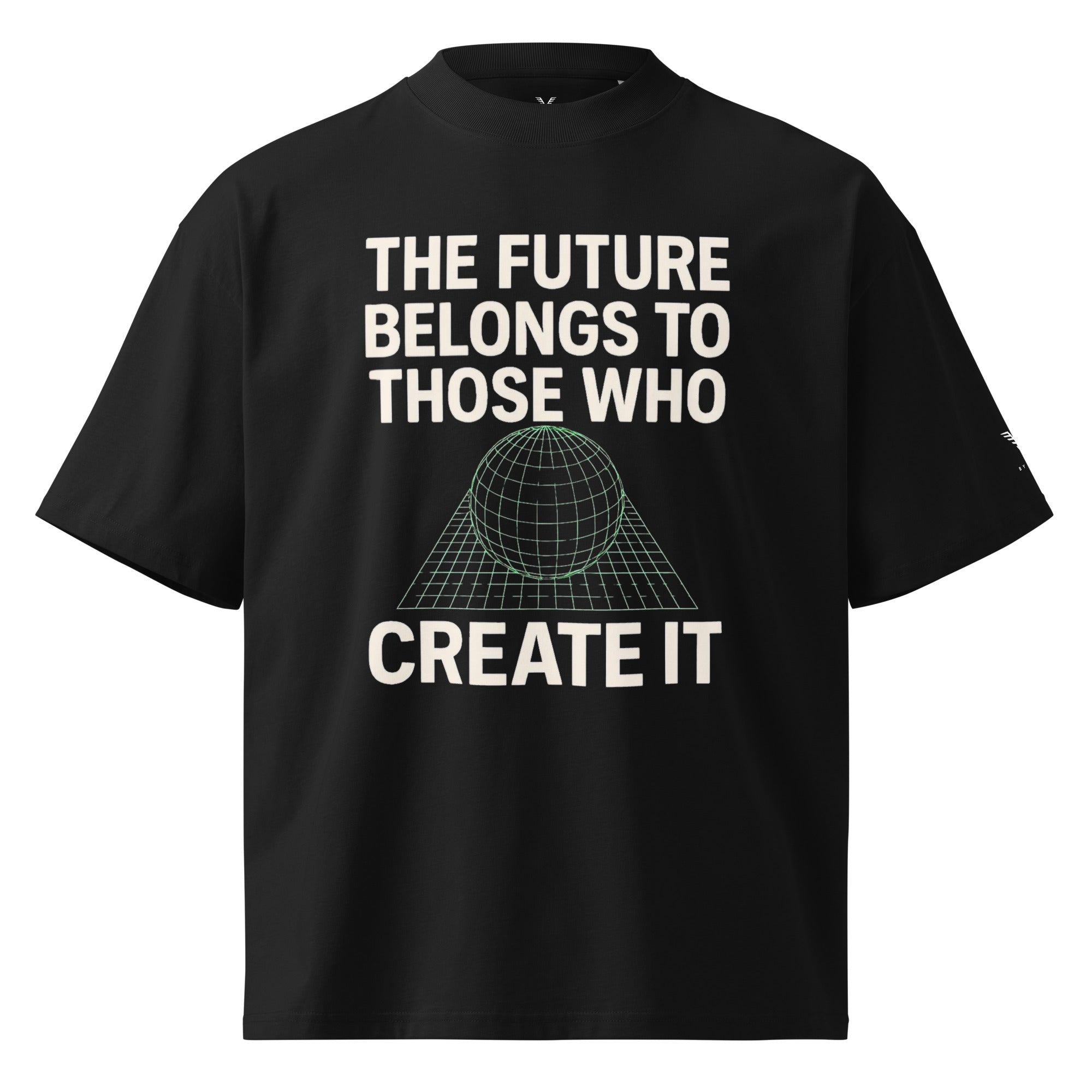 The Future Oversized Organic T-Shirt - By Adie