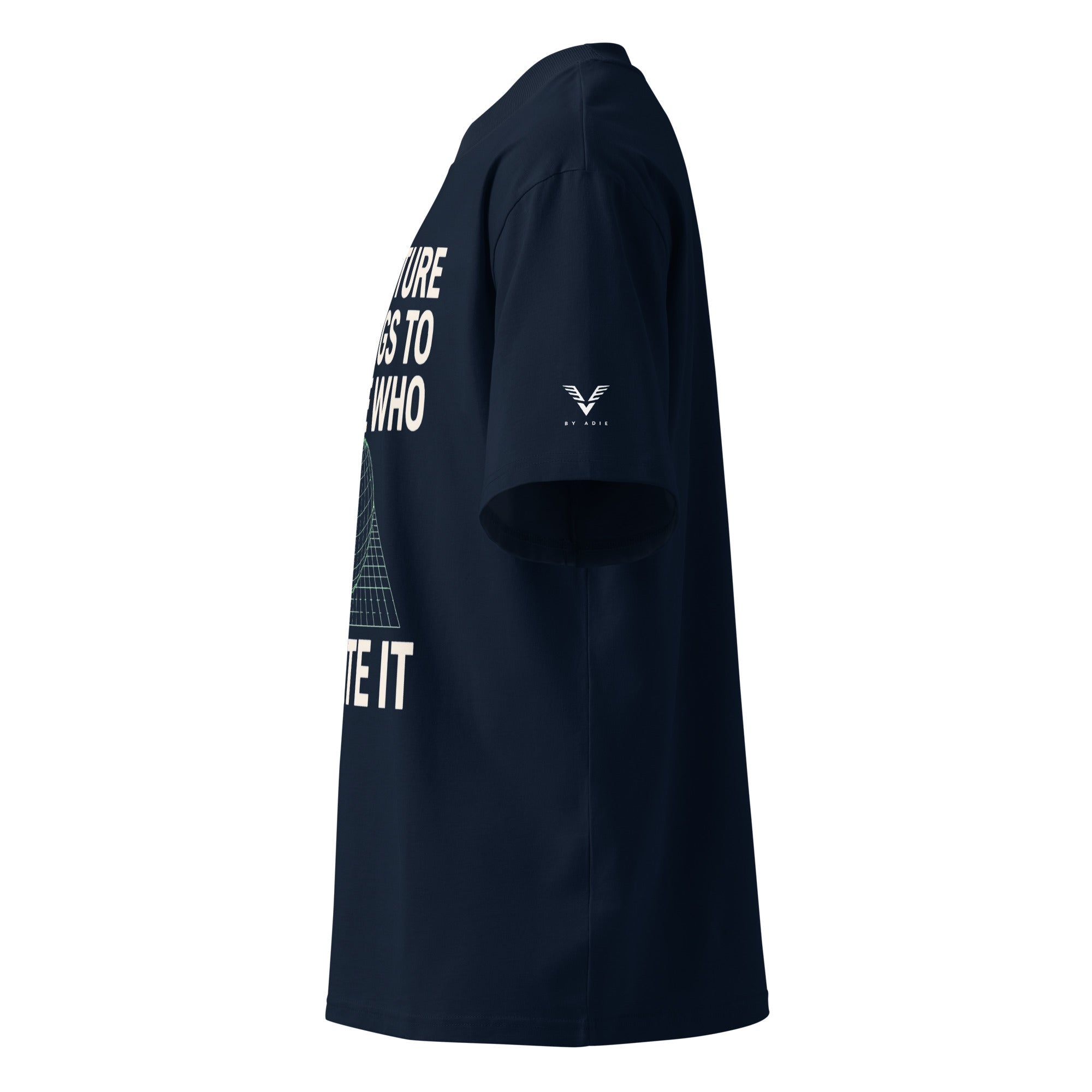 The Future Oversized Organic T-Shirt - By Adie