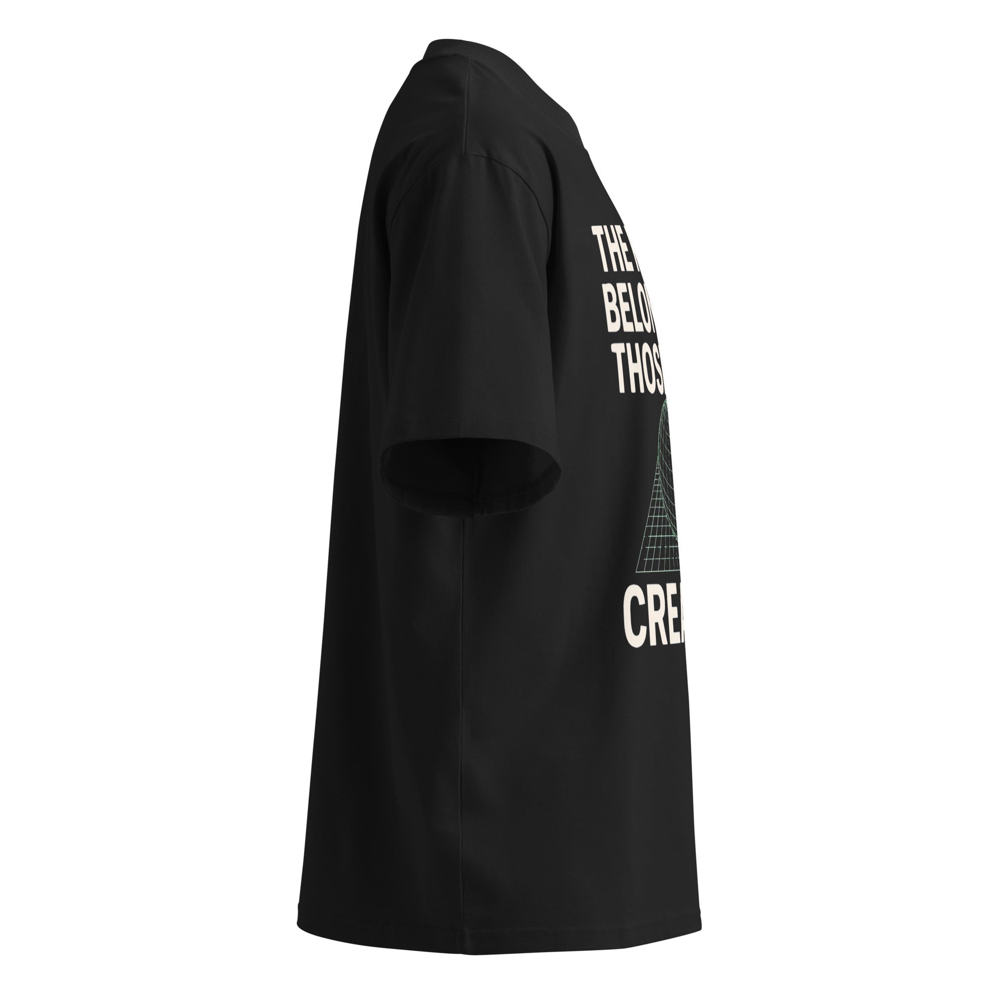 The Future Oversized Organic T-Shirt - By Adie
