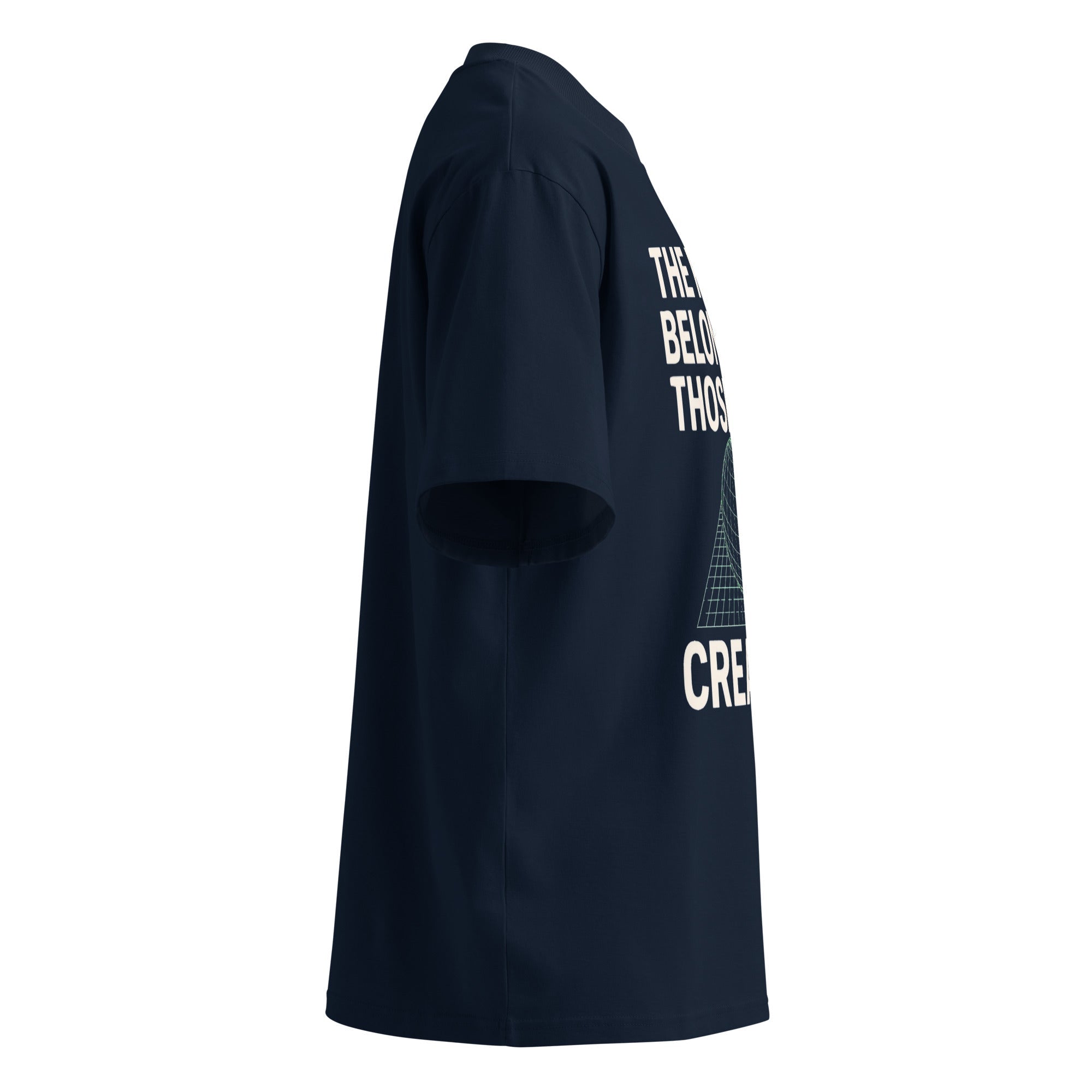 The Future Oversized Organic T-Shirt - By Adie