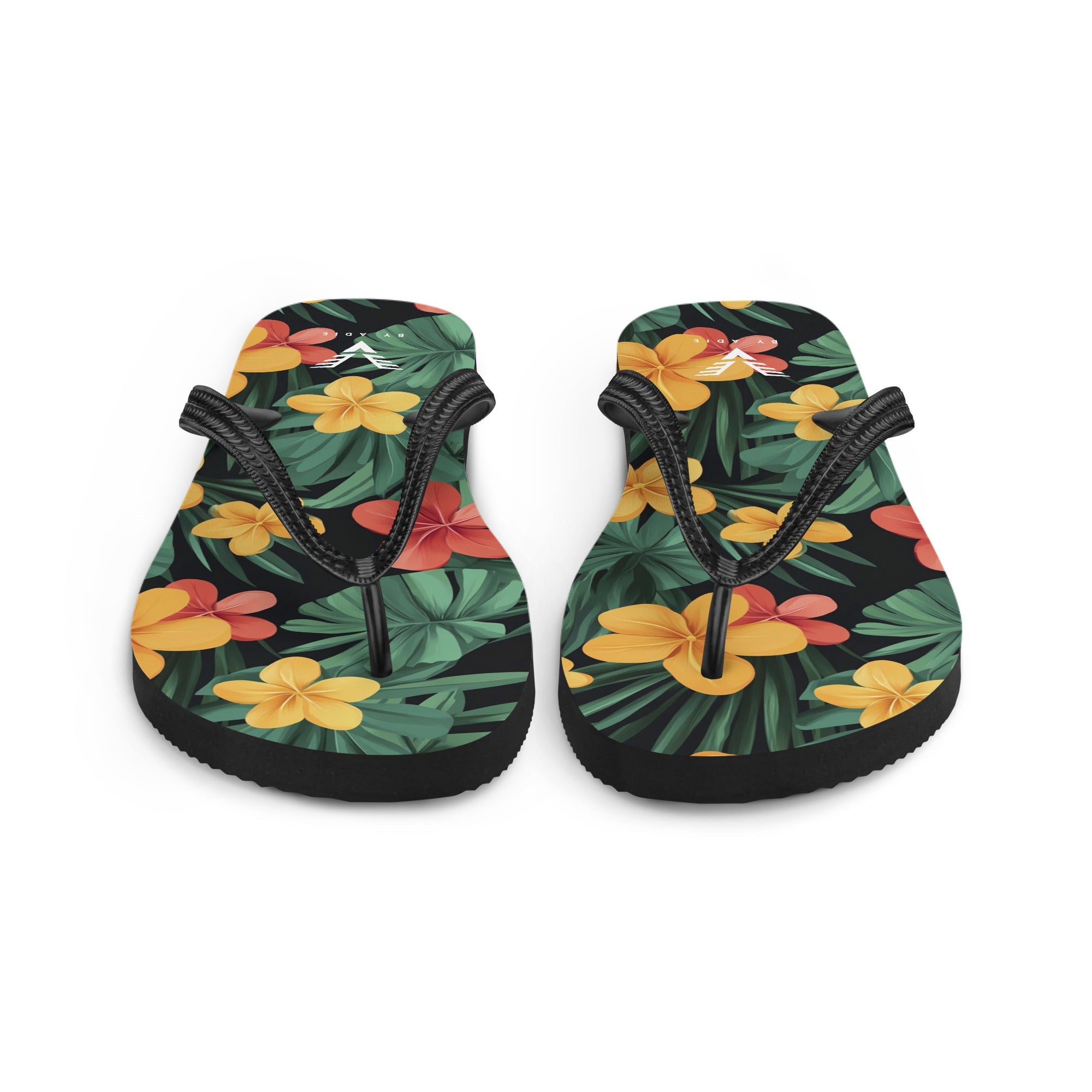 Tropical Bloom Luxe Flip Flops - My Store