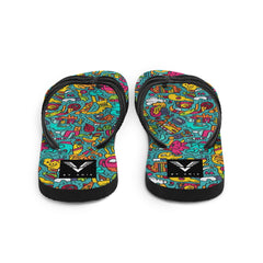 Urban Scribble Flip Flops - My Store