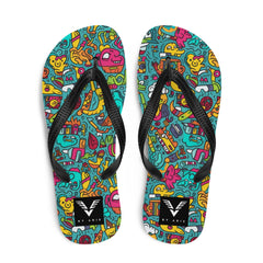 Urban Scribble Flip Flops - My Store