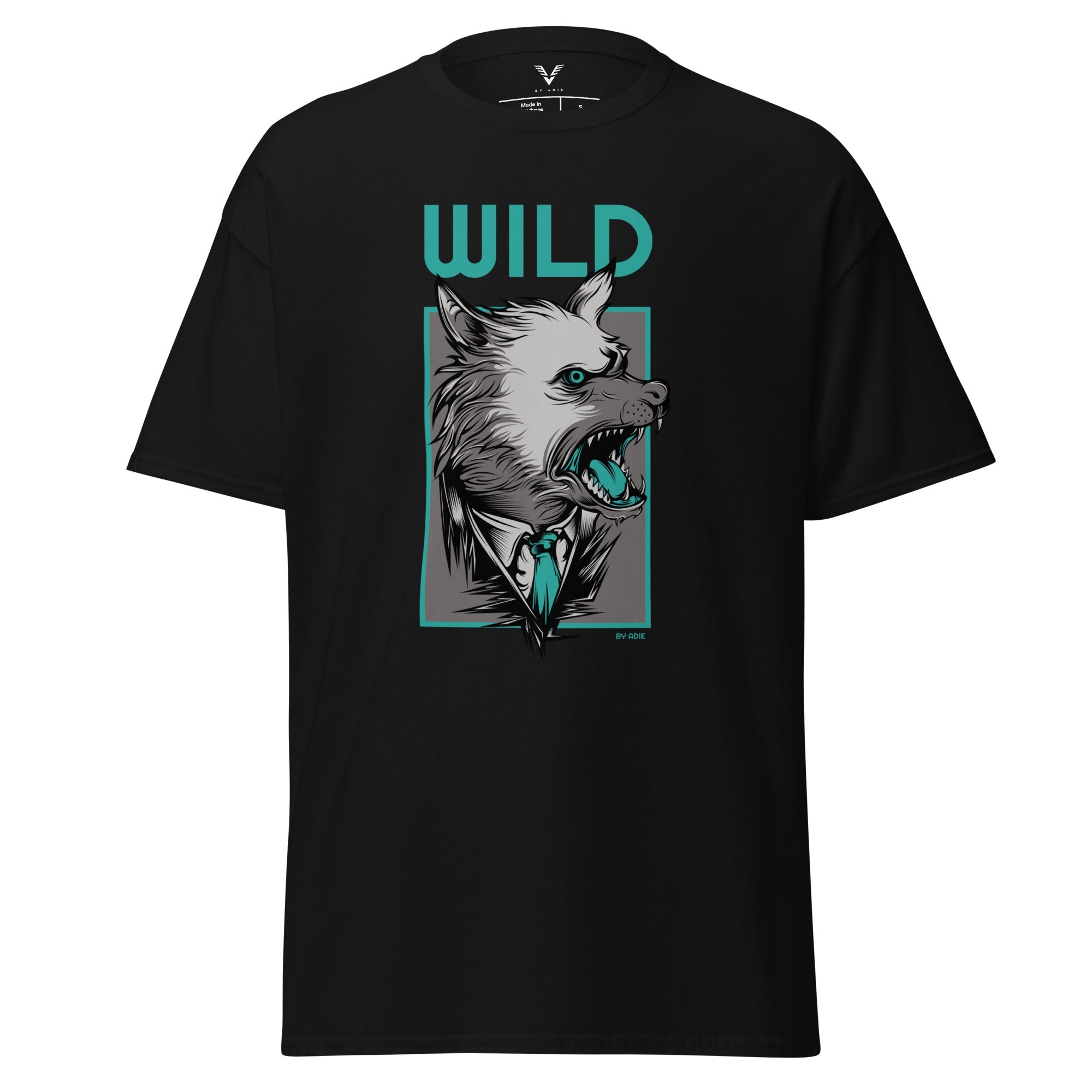 Wild Wolf Graphic T-Shirt - My Store