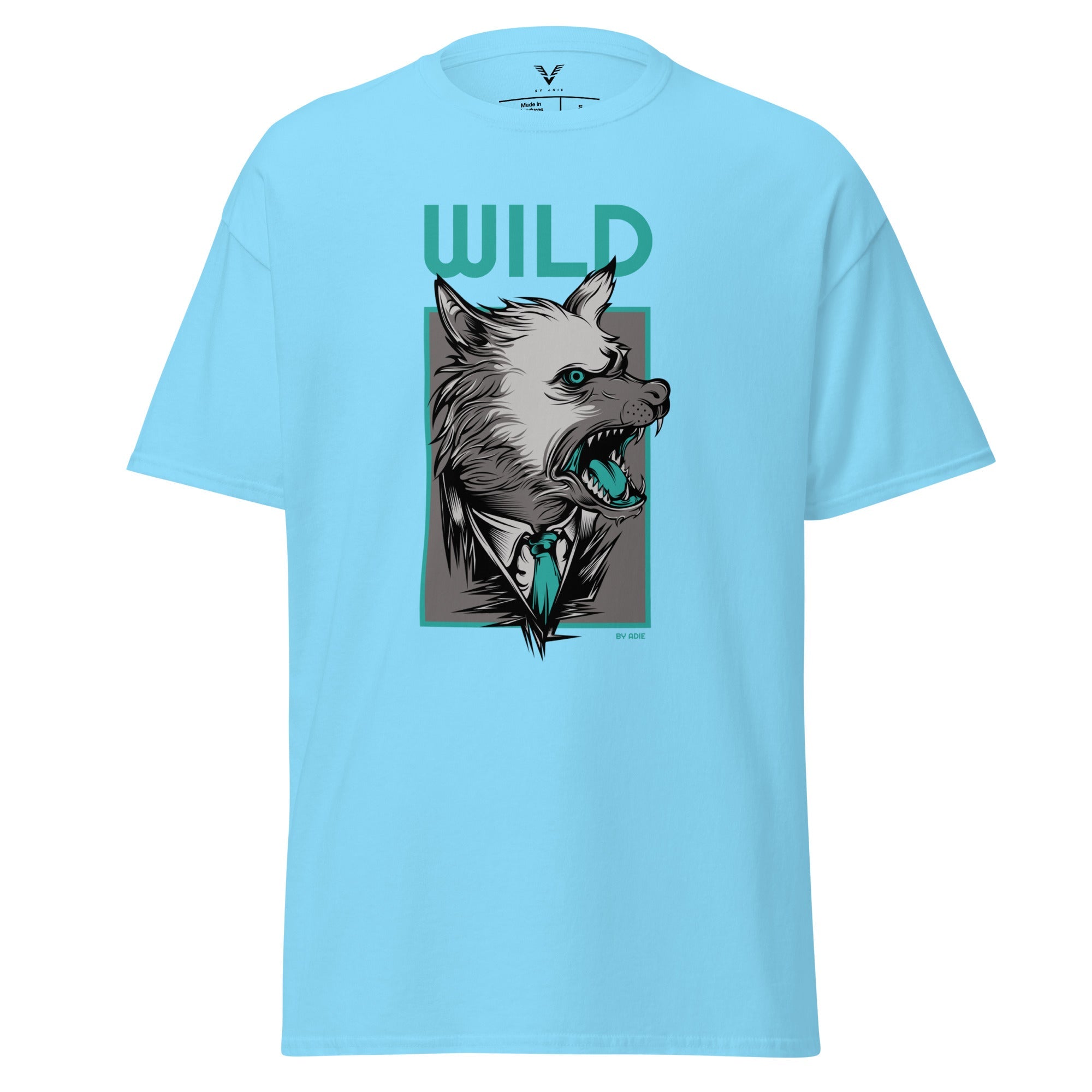 Wild Wolf Graphic T-Shirt - My Store